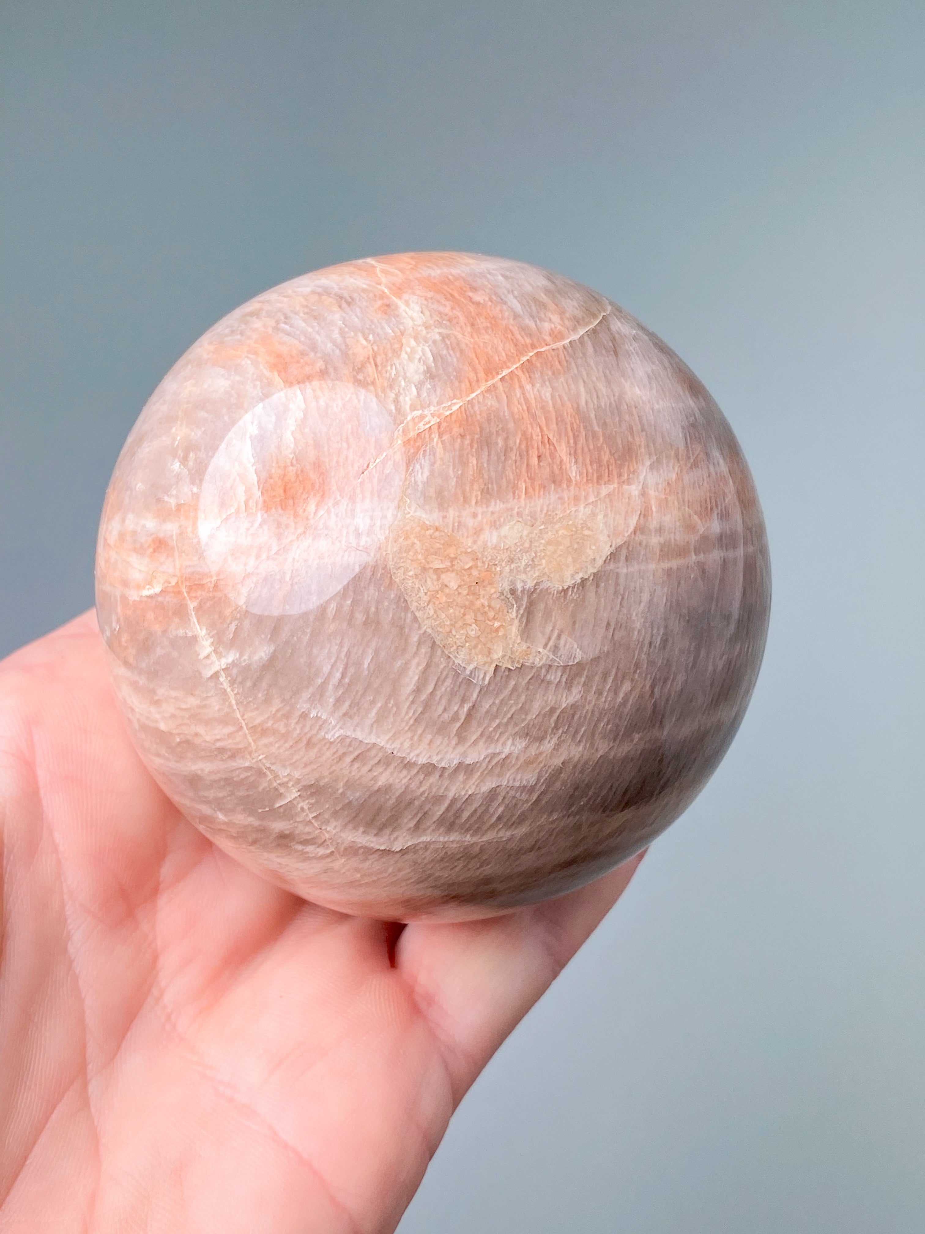 Enorm Moonstone Peach Ball (nr 2)