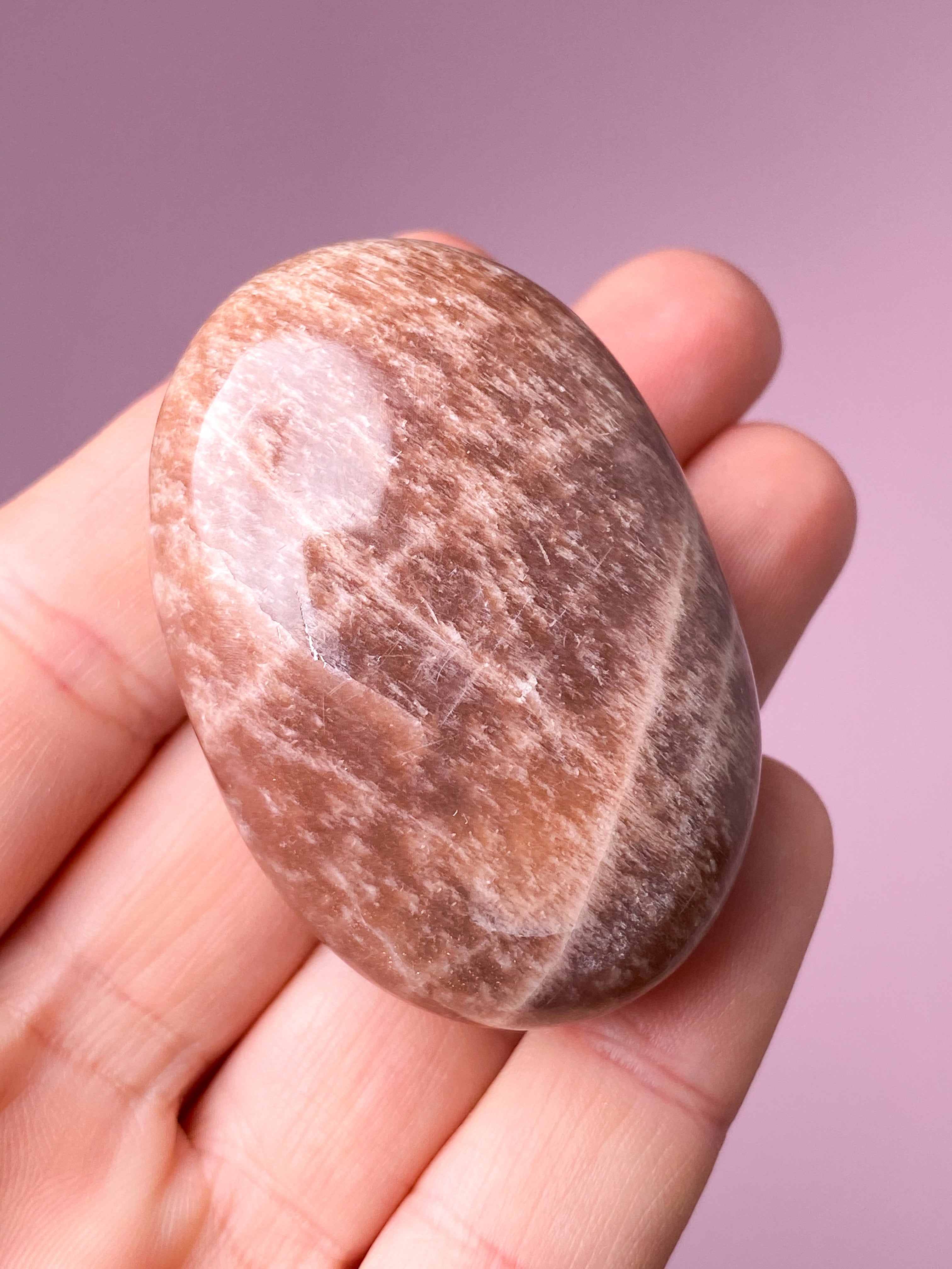 Rainbow Moonstone Palmstone