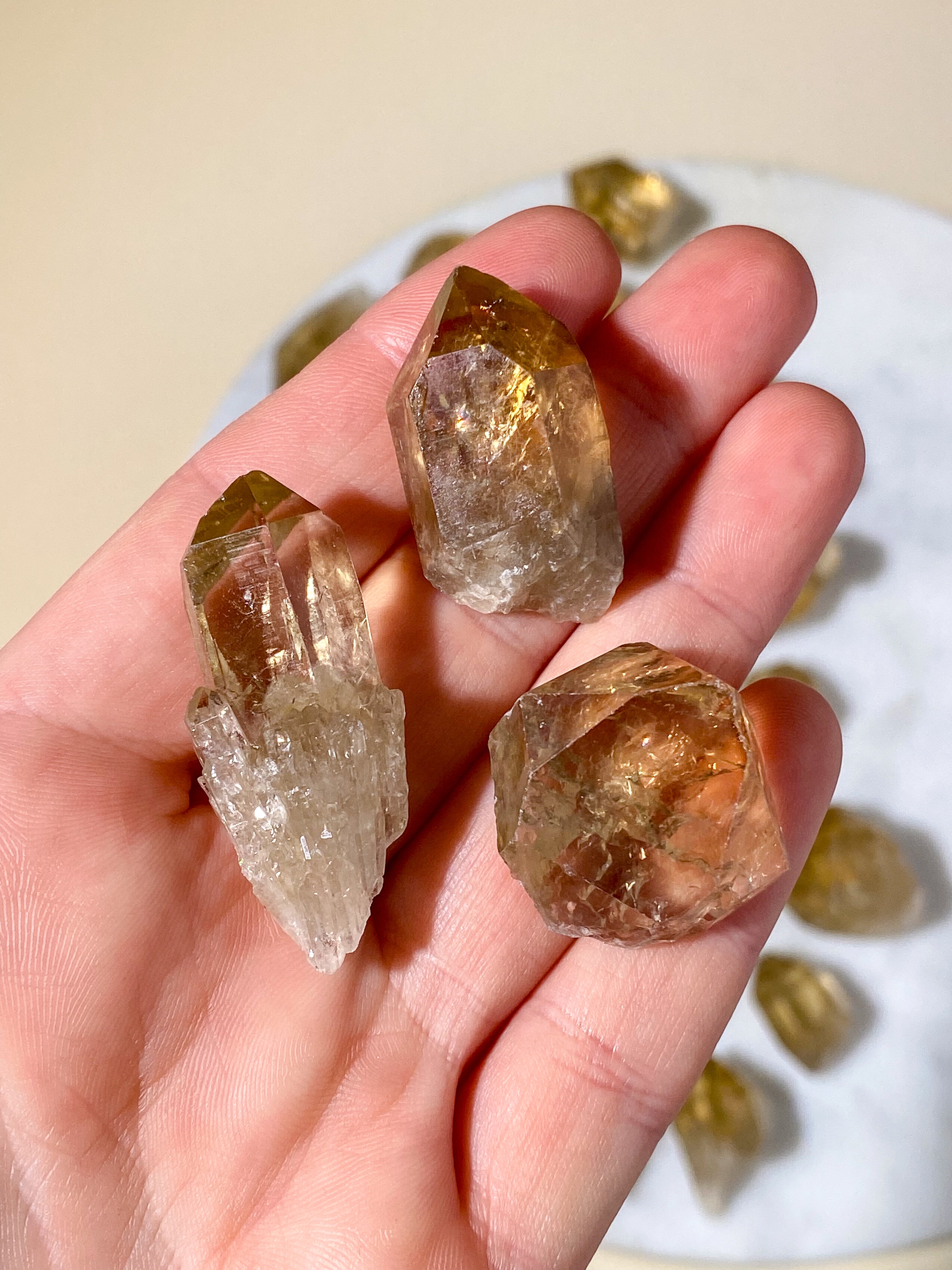 Kundalini Citrin Spids - Eksklusiv Kvalitet