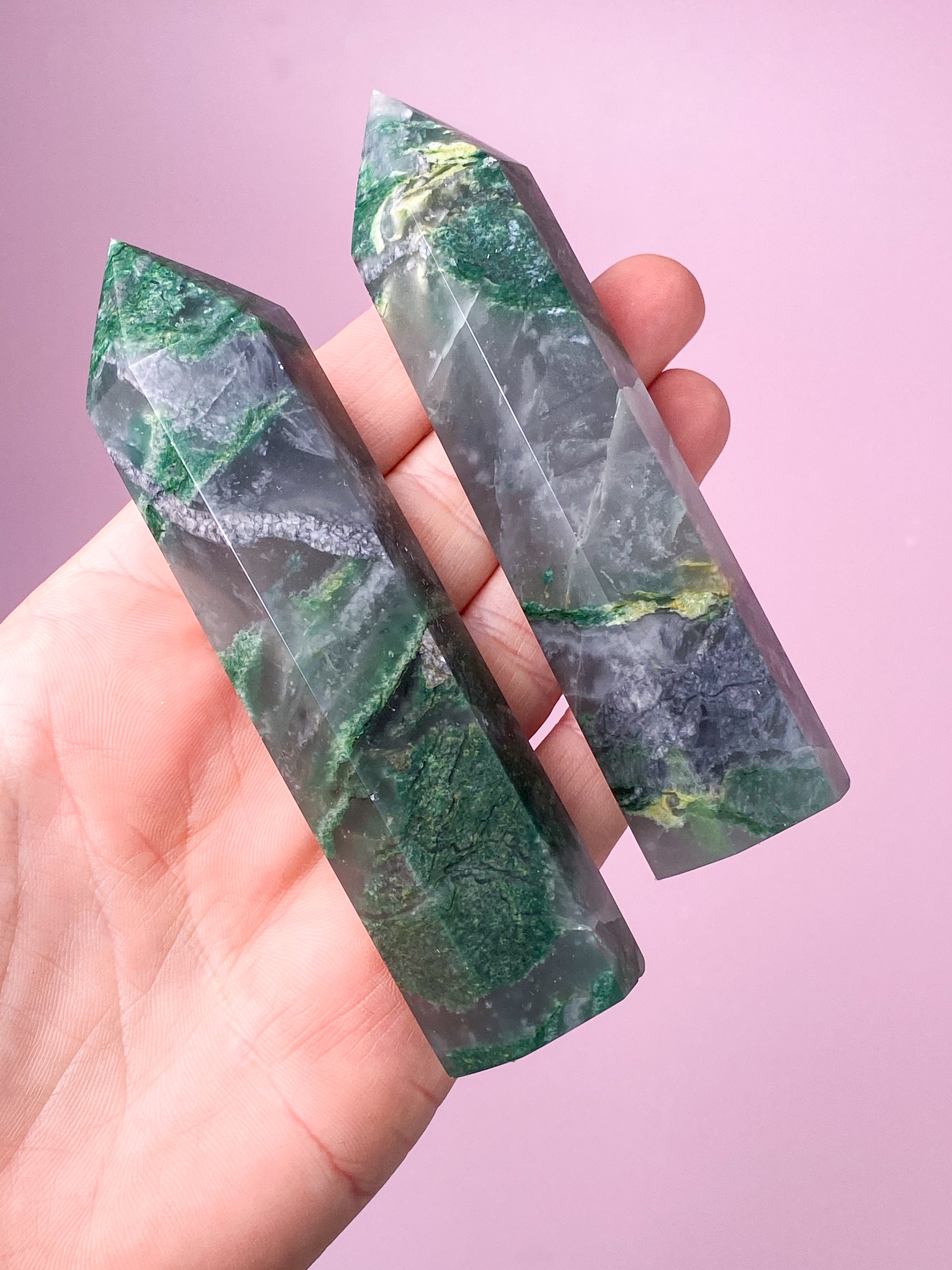 Afrikansk Mos Agat Tårn