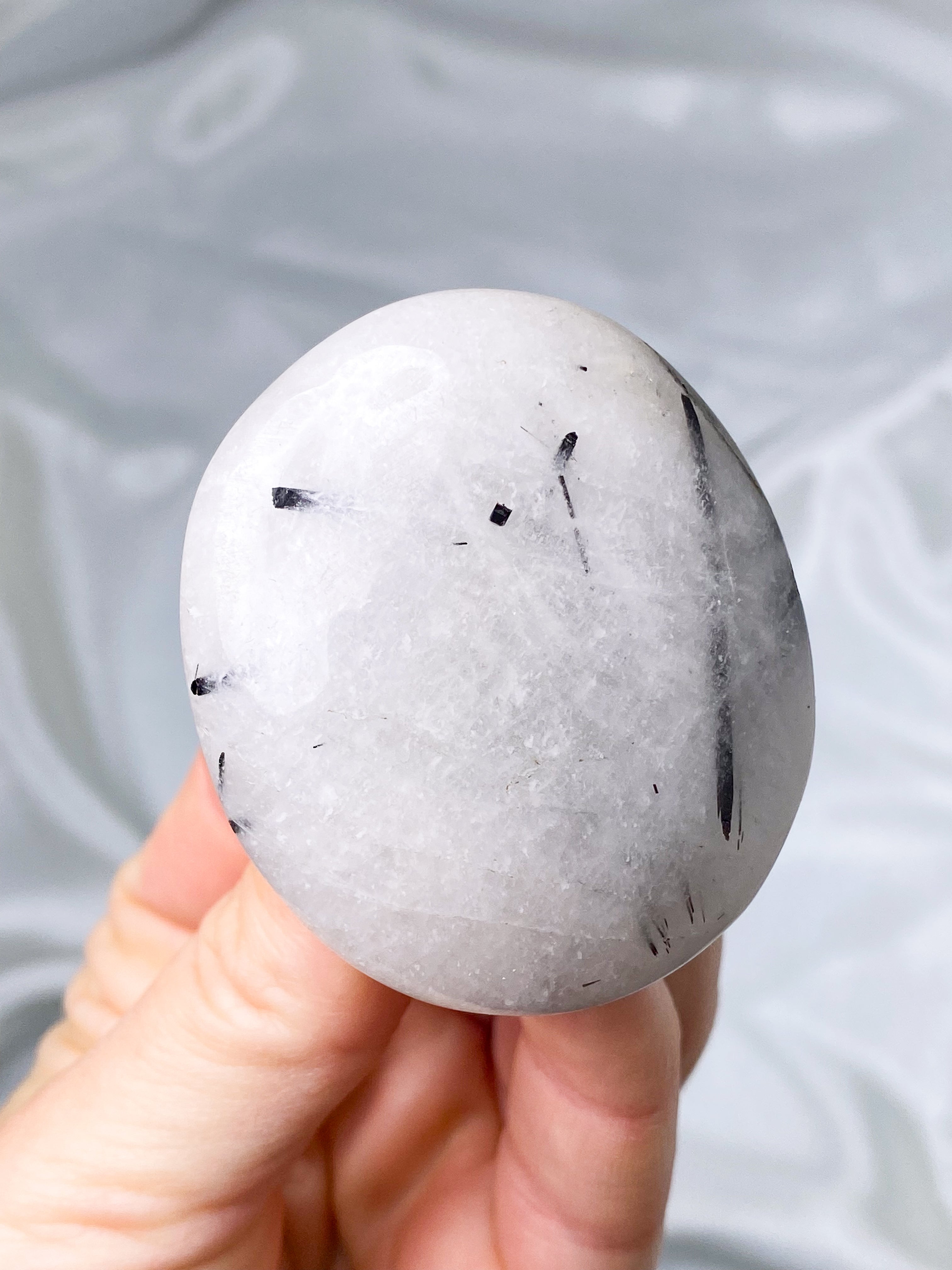 Turmalin Kvarts Palmstone (Nr. 5)