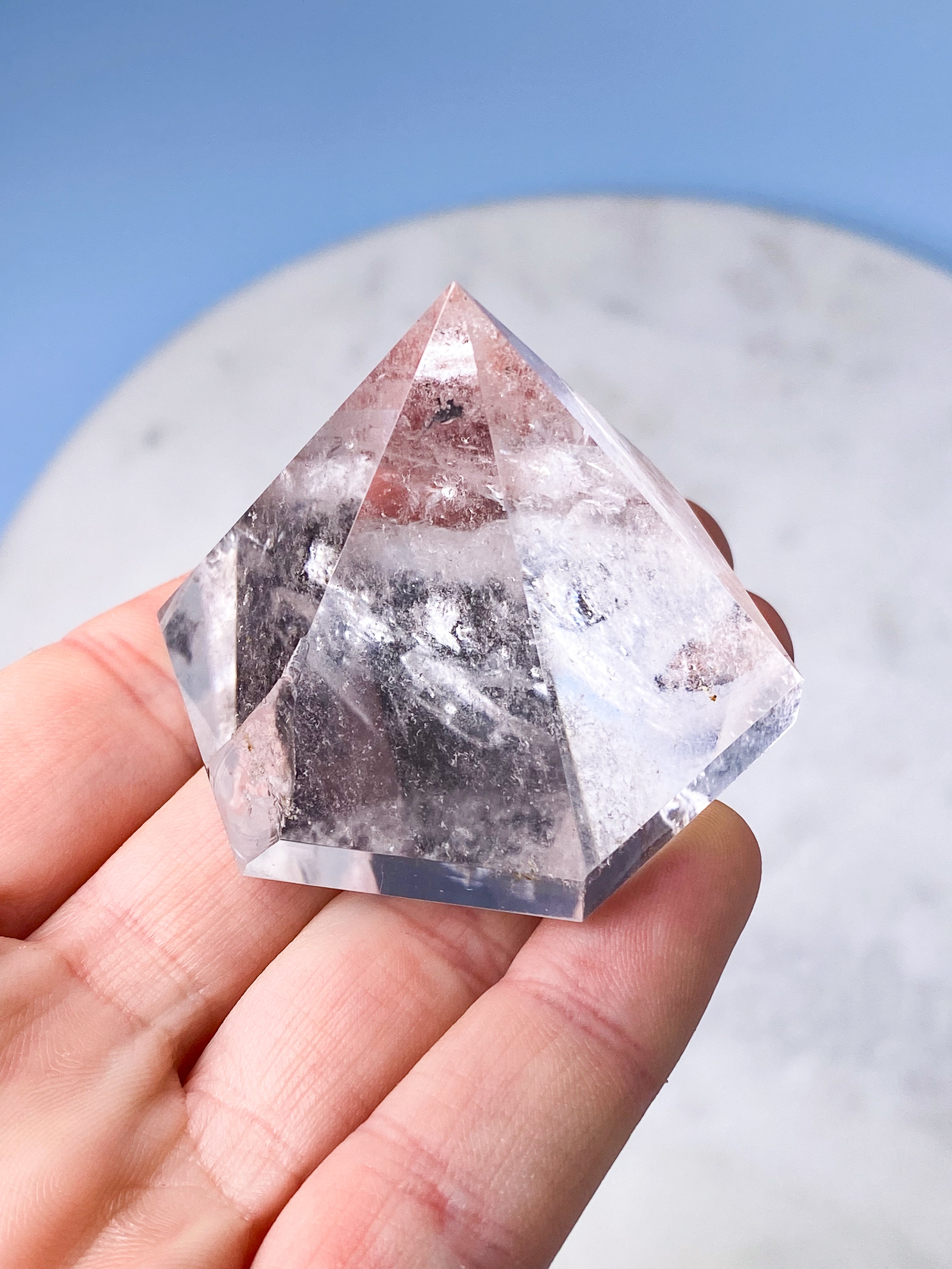 Bjergkrystal Pyramide (Nr. 3)