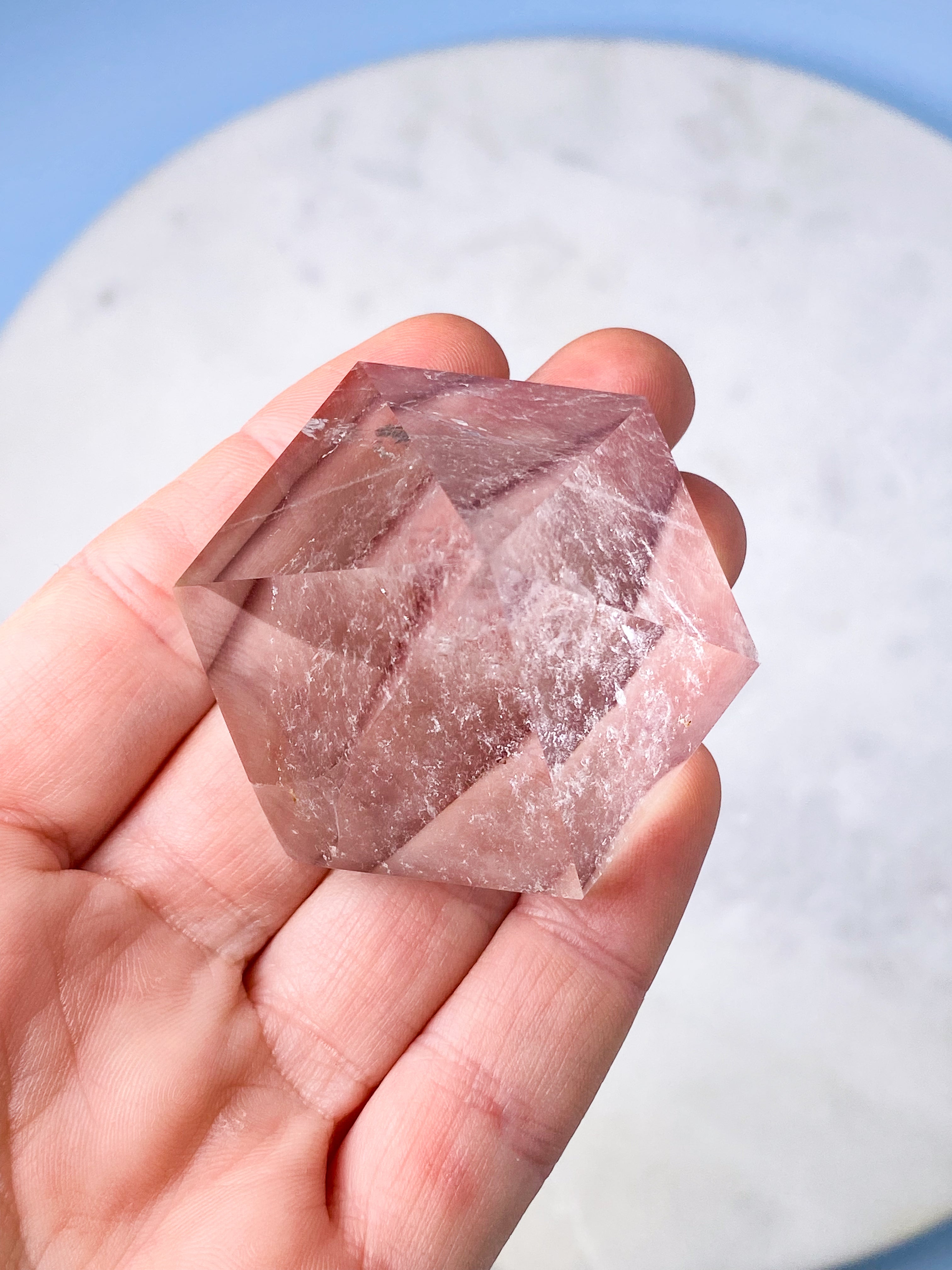 Bjergkrystal Pyramide (Nr. 3)