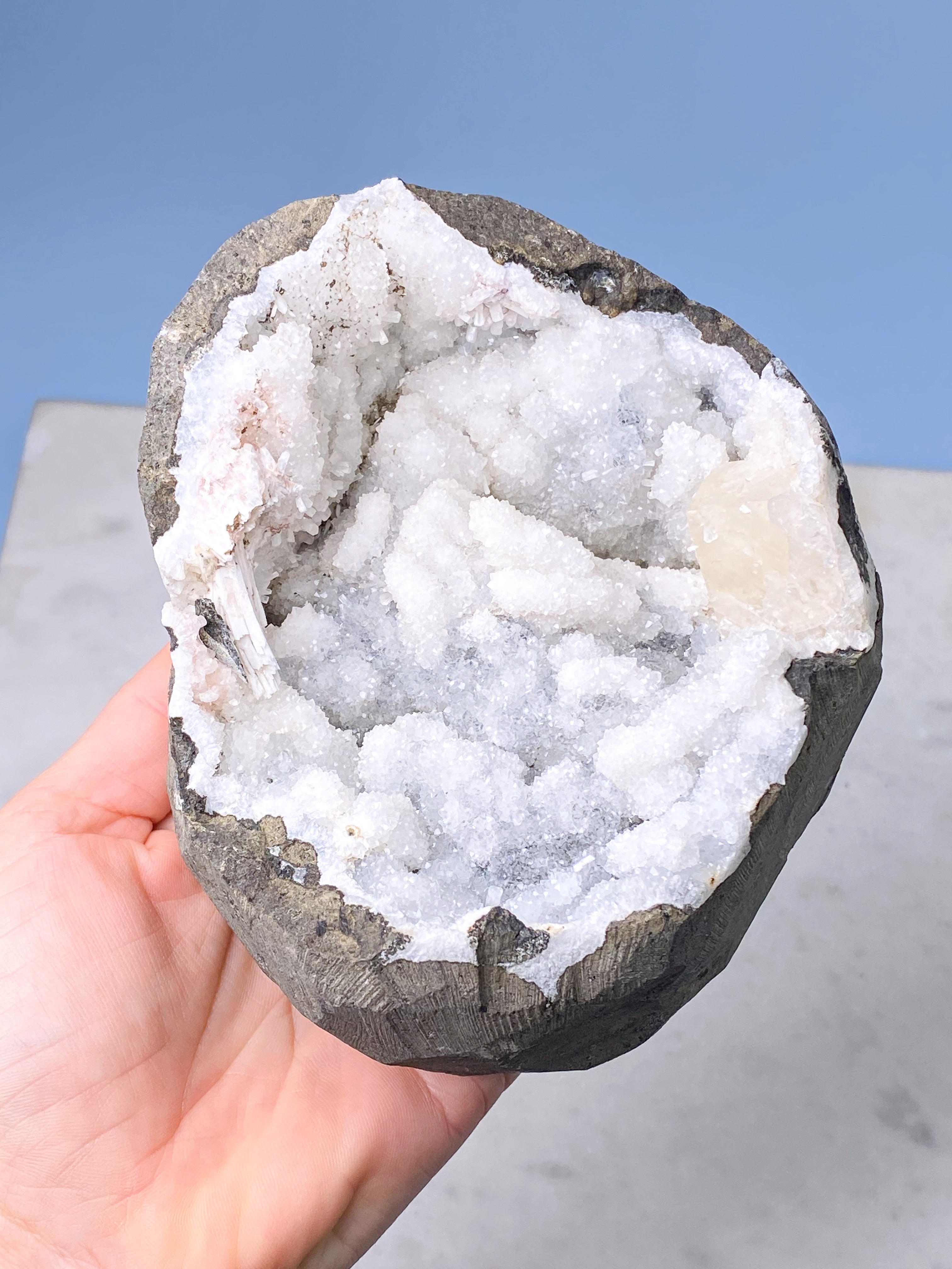 Midnight Apophyllit Klynge (Nr. 1)