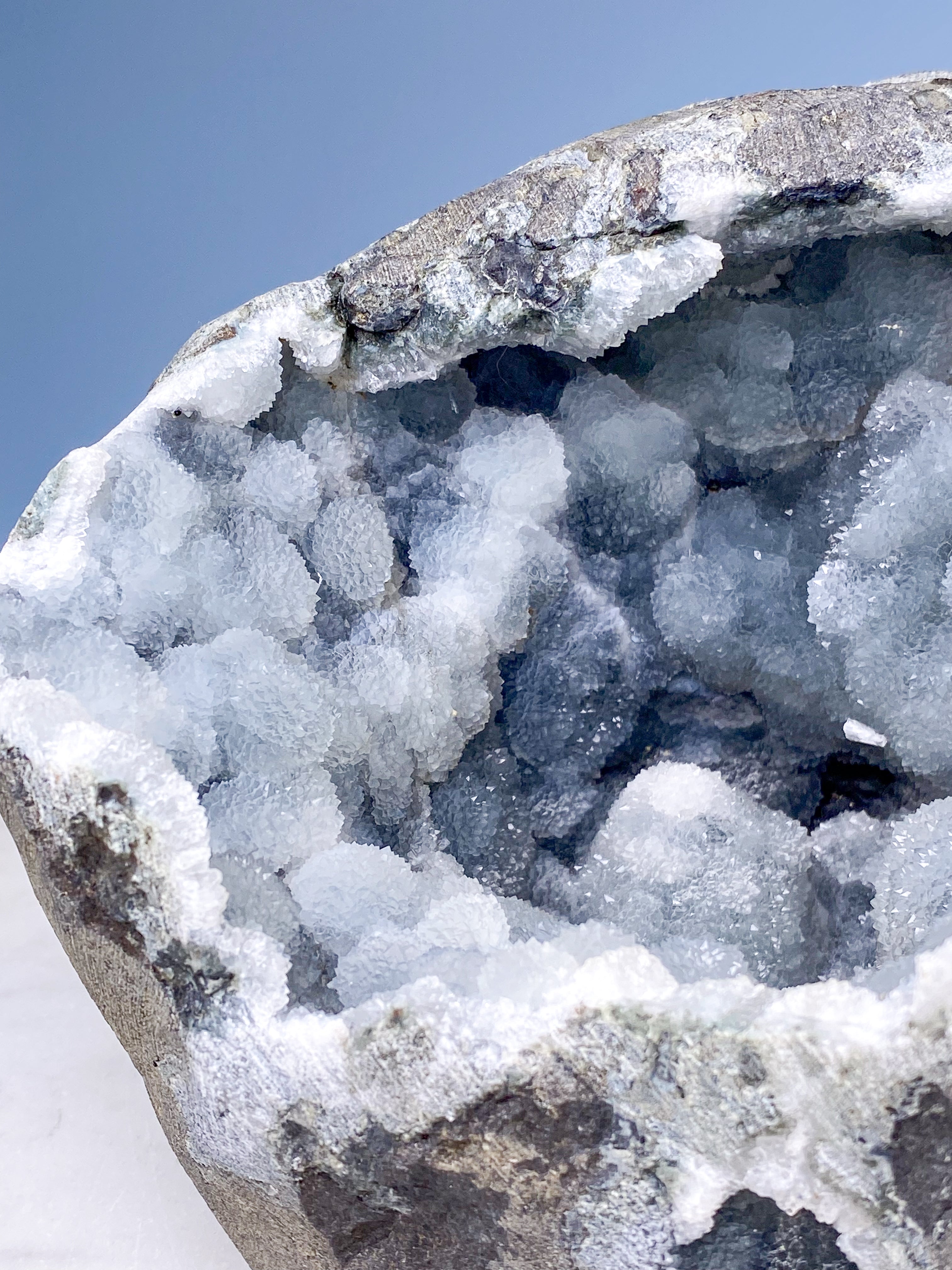 Midnight Apophyllit klynge (Nr. 3)