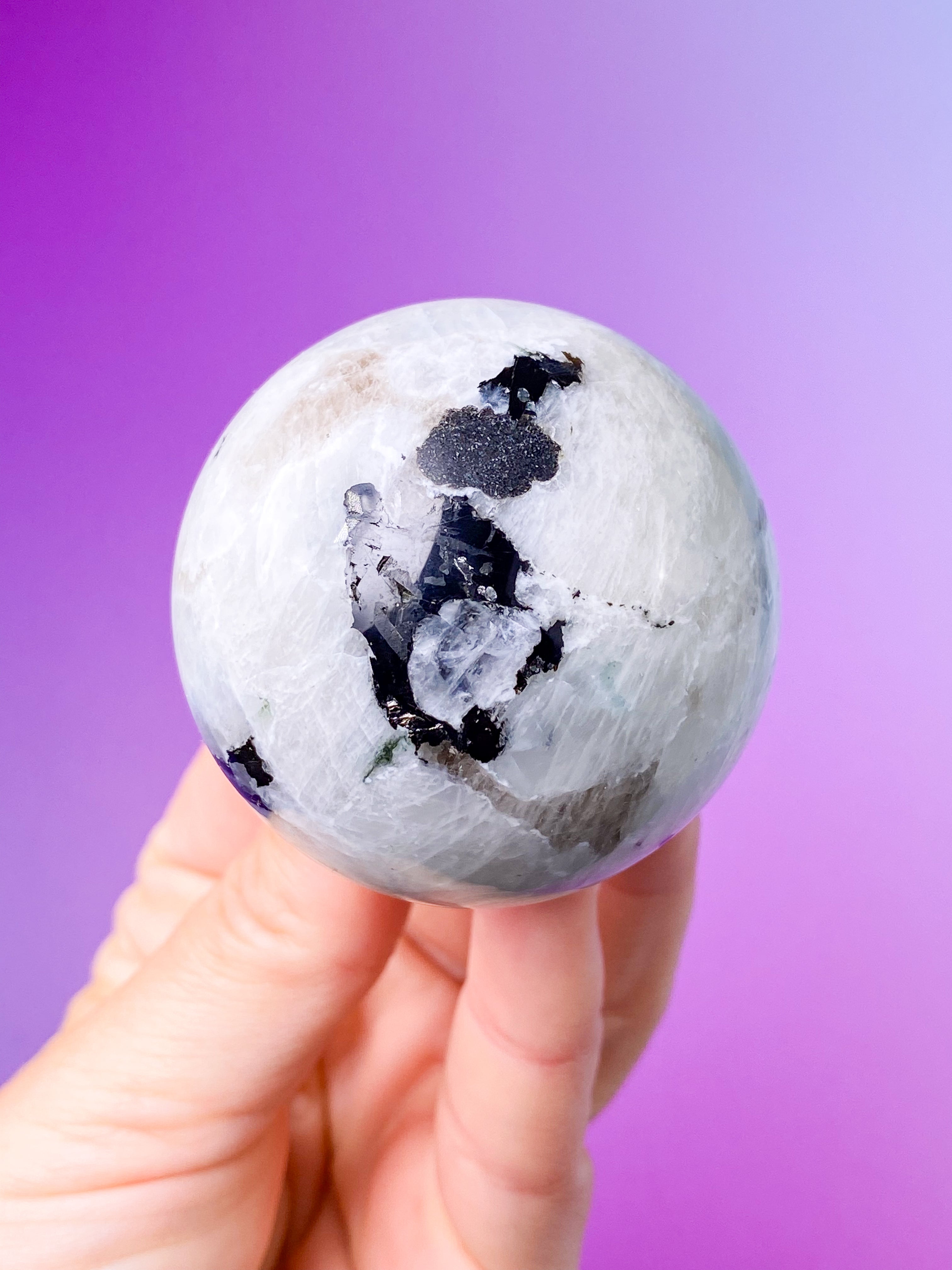 Rainbow Moonstone Palmstone
