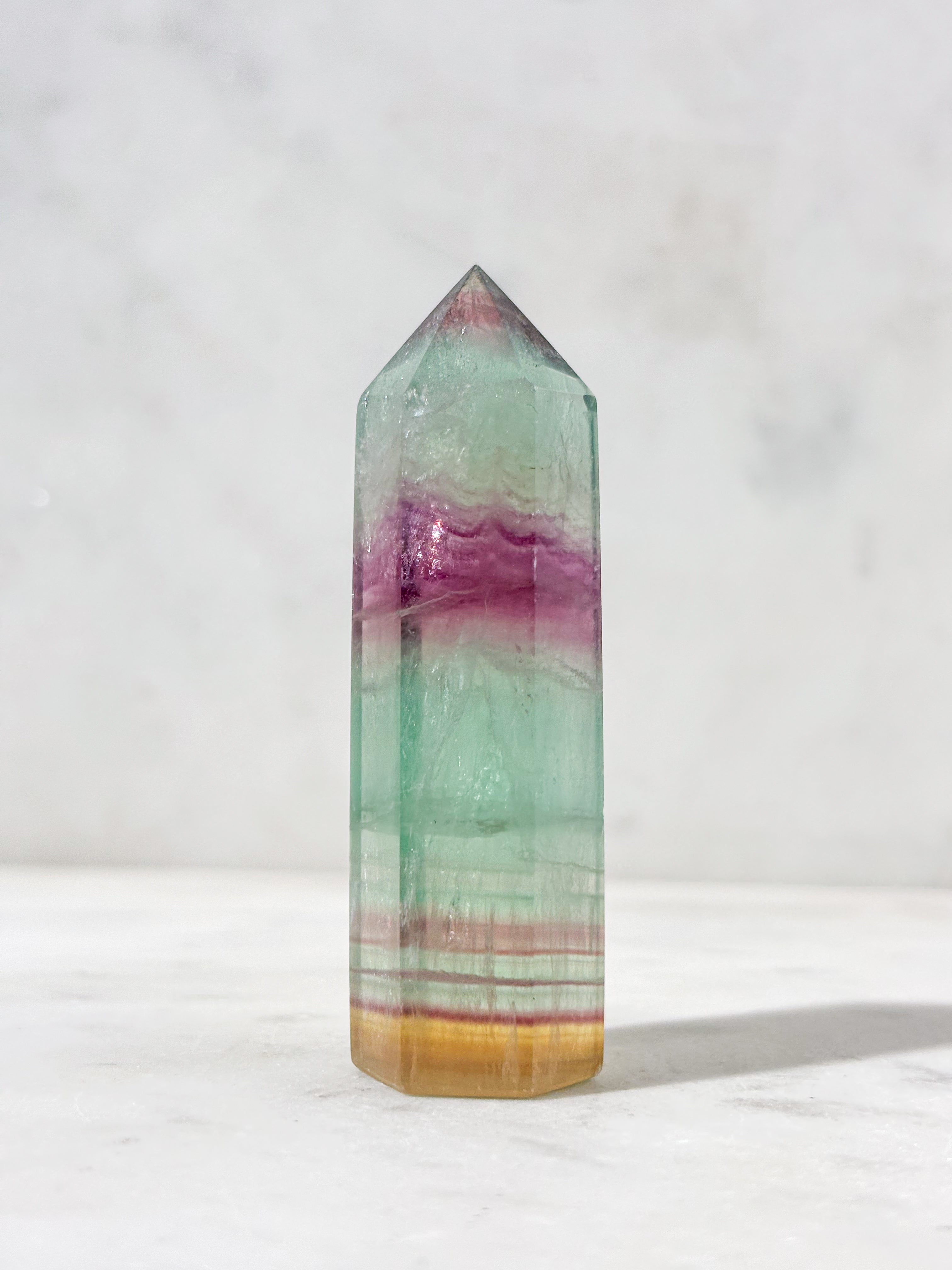 Regnbue Fluorit Tårn (Nr. 53)