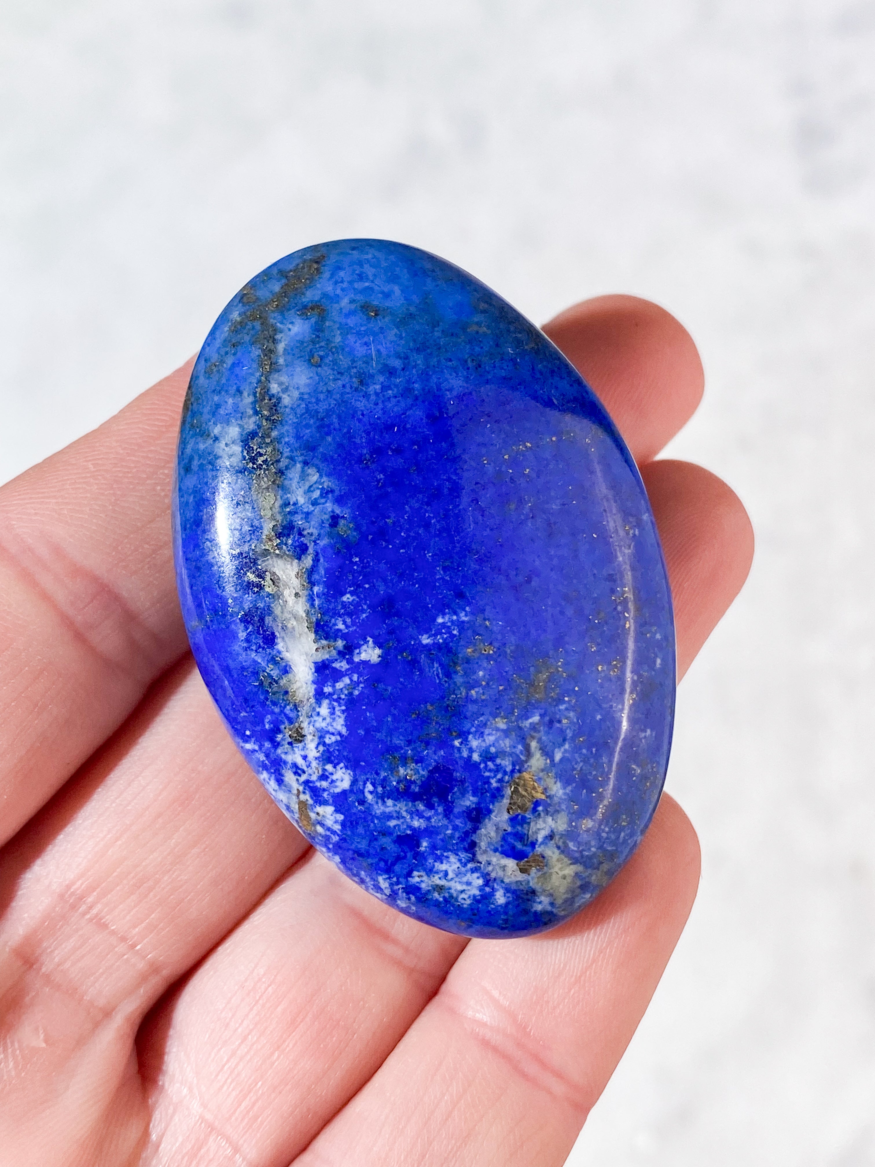 Lapis Lazuli Palmstone (Nr. 2)