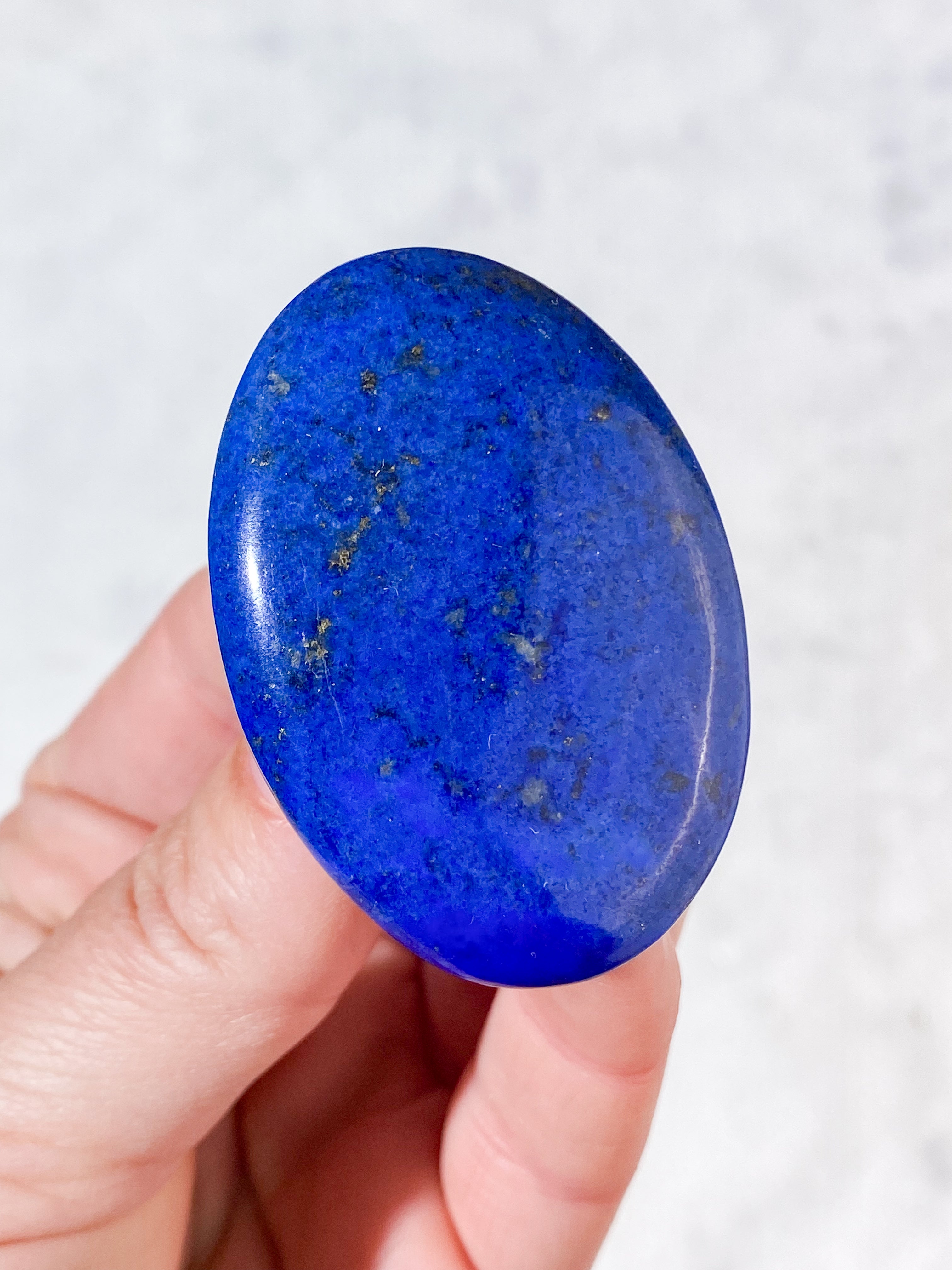 Lapis Lazuli Palmstone (Nr. 8)