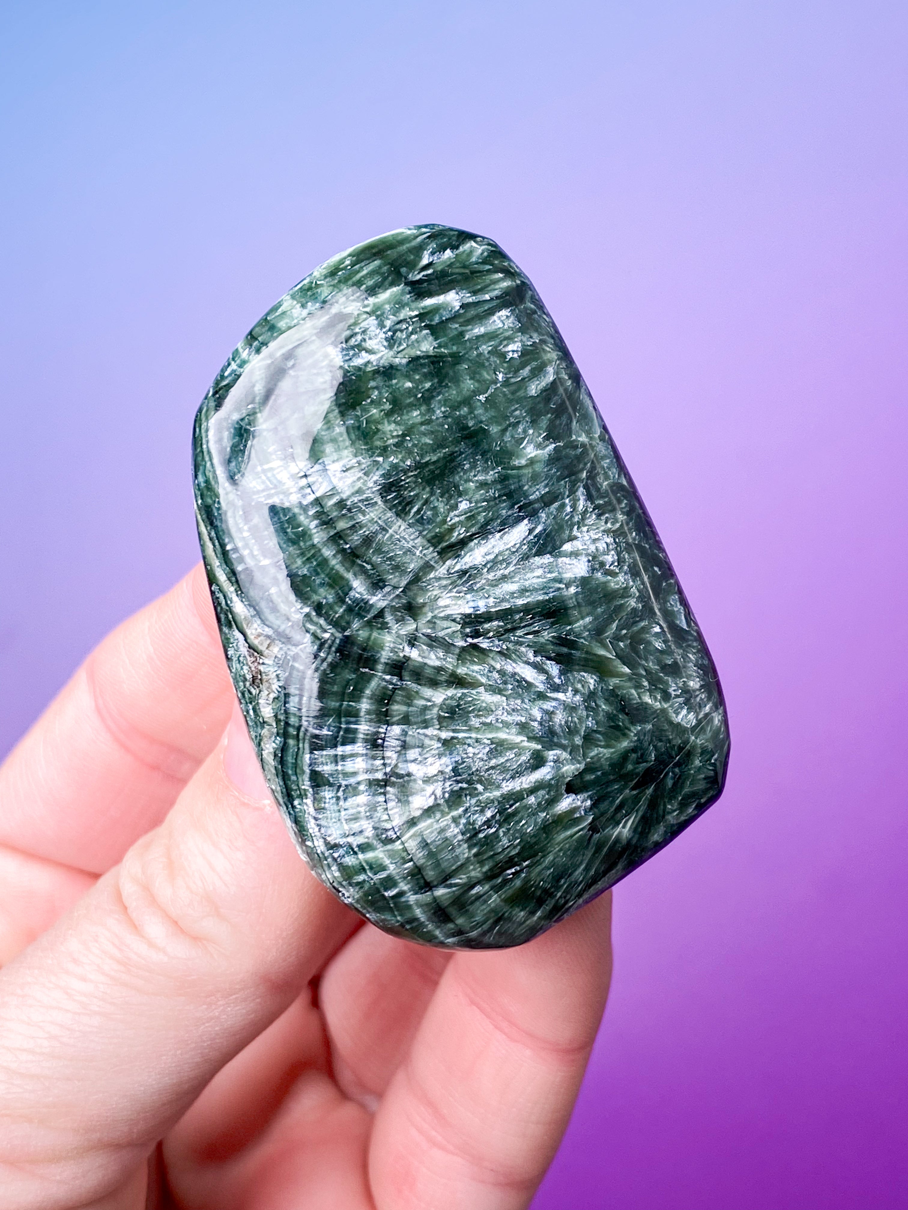 Serafinit Palmstone (Nr. 2) Eksklusiv Kvalitet