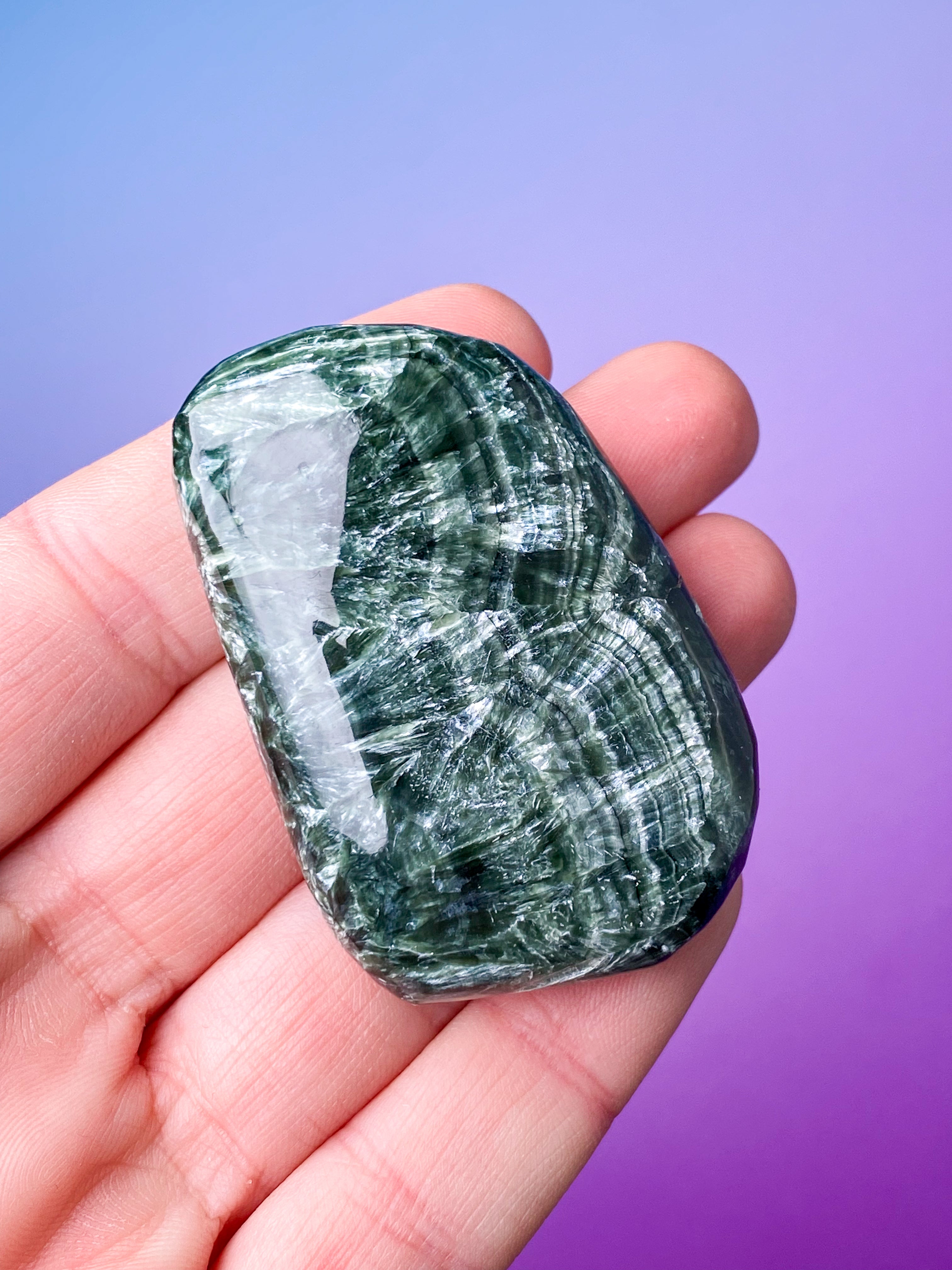 Serafinit Palmstone (Nr. 2) Eksklusiv Kvalitet