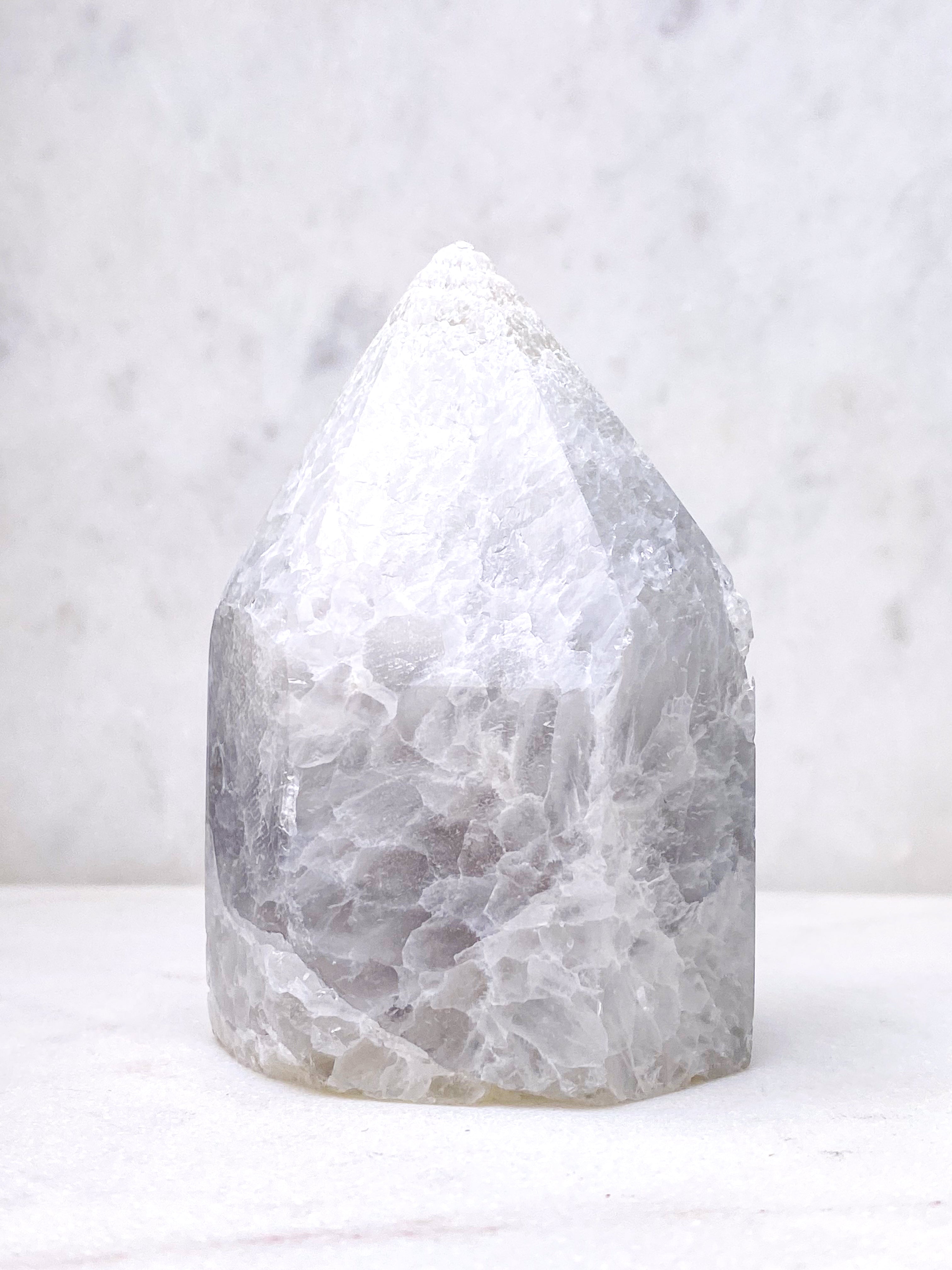 Druzy Sne Agat Tårn (Nr. 7)