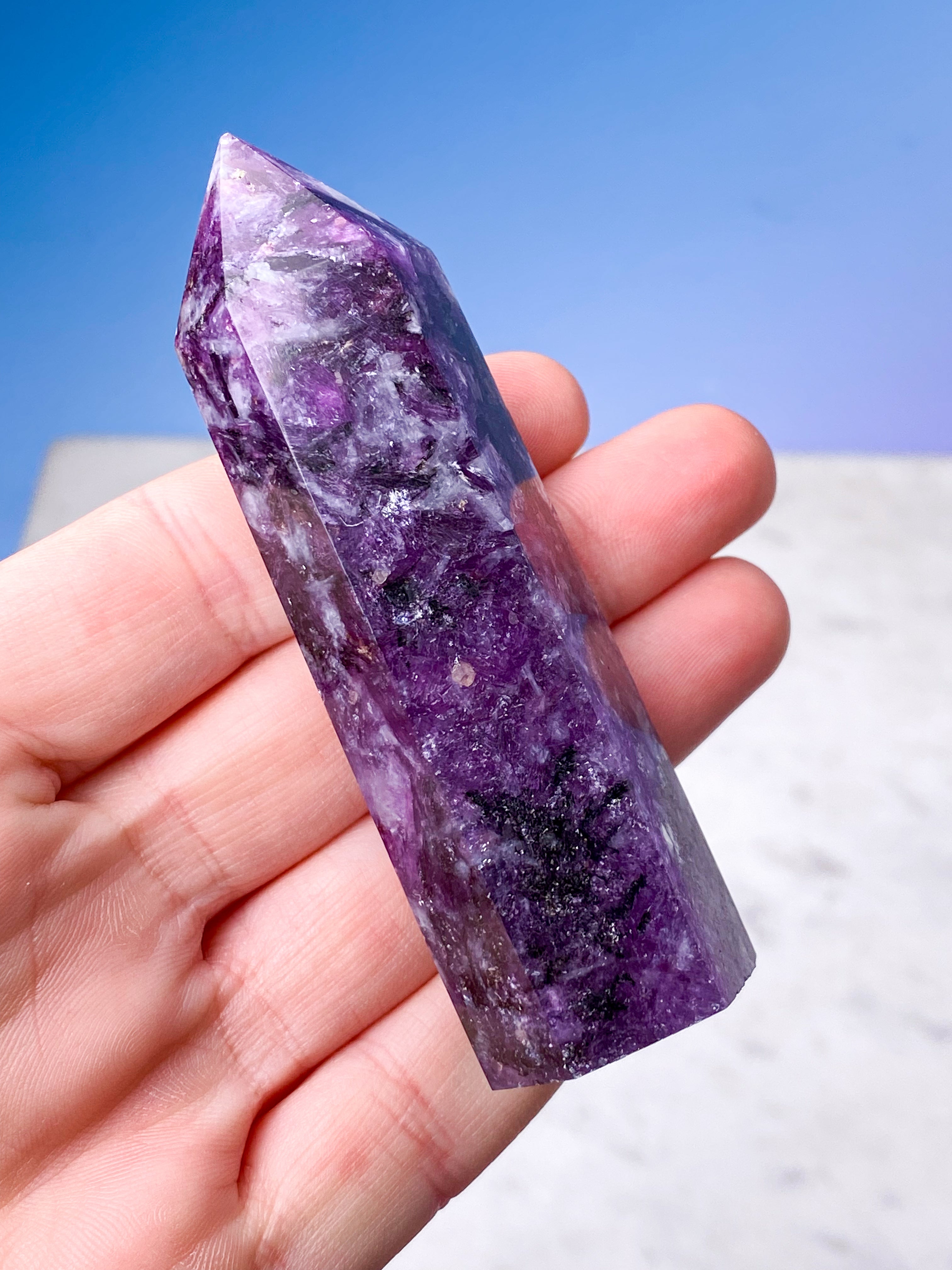 Lepidolit-tornet (nr 1) Exklusiv kvalitet