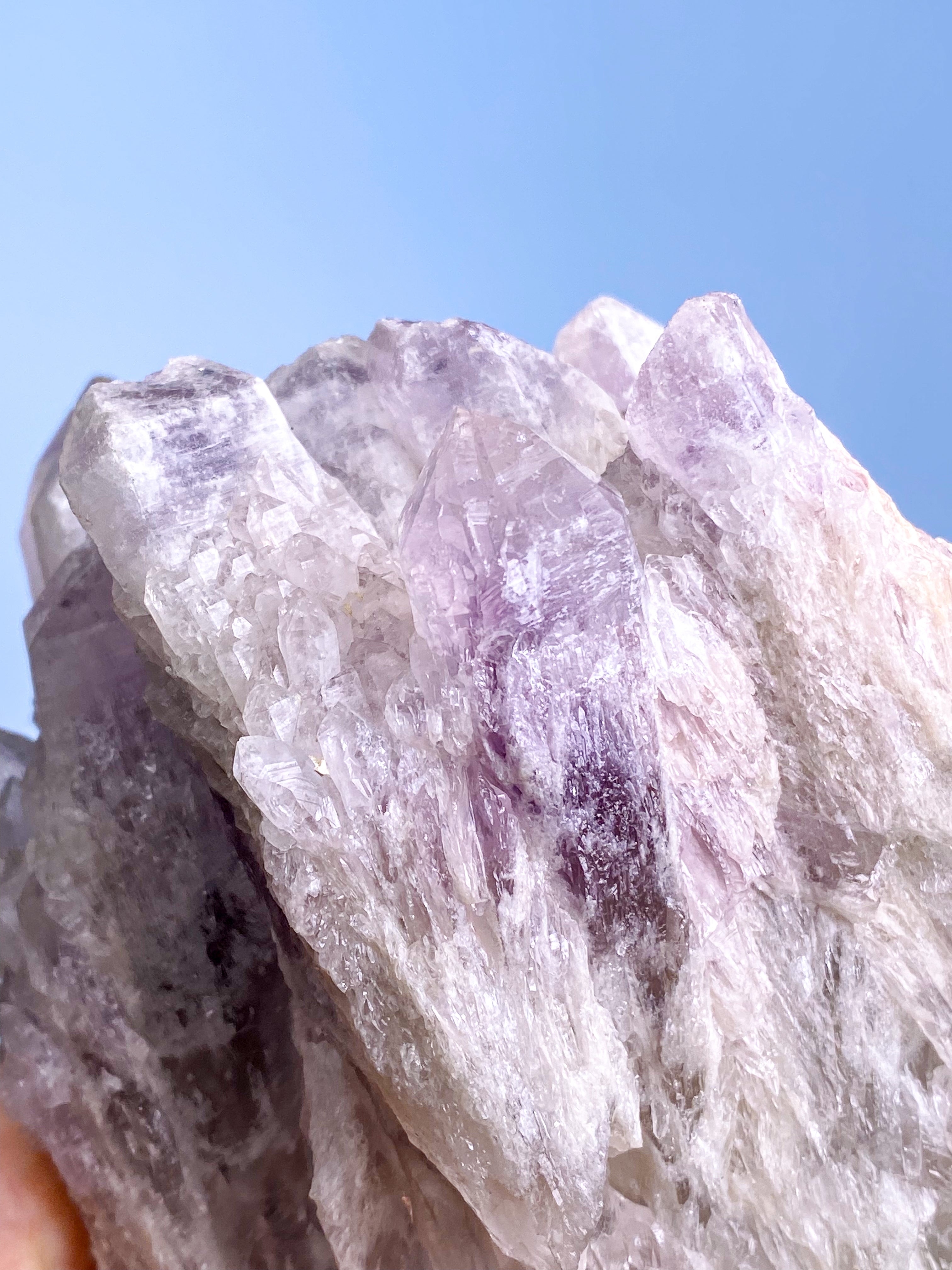 Sukker Ametyst Klynge (Nr. 5)