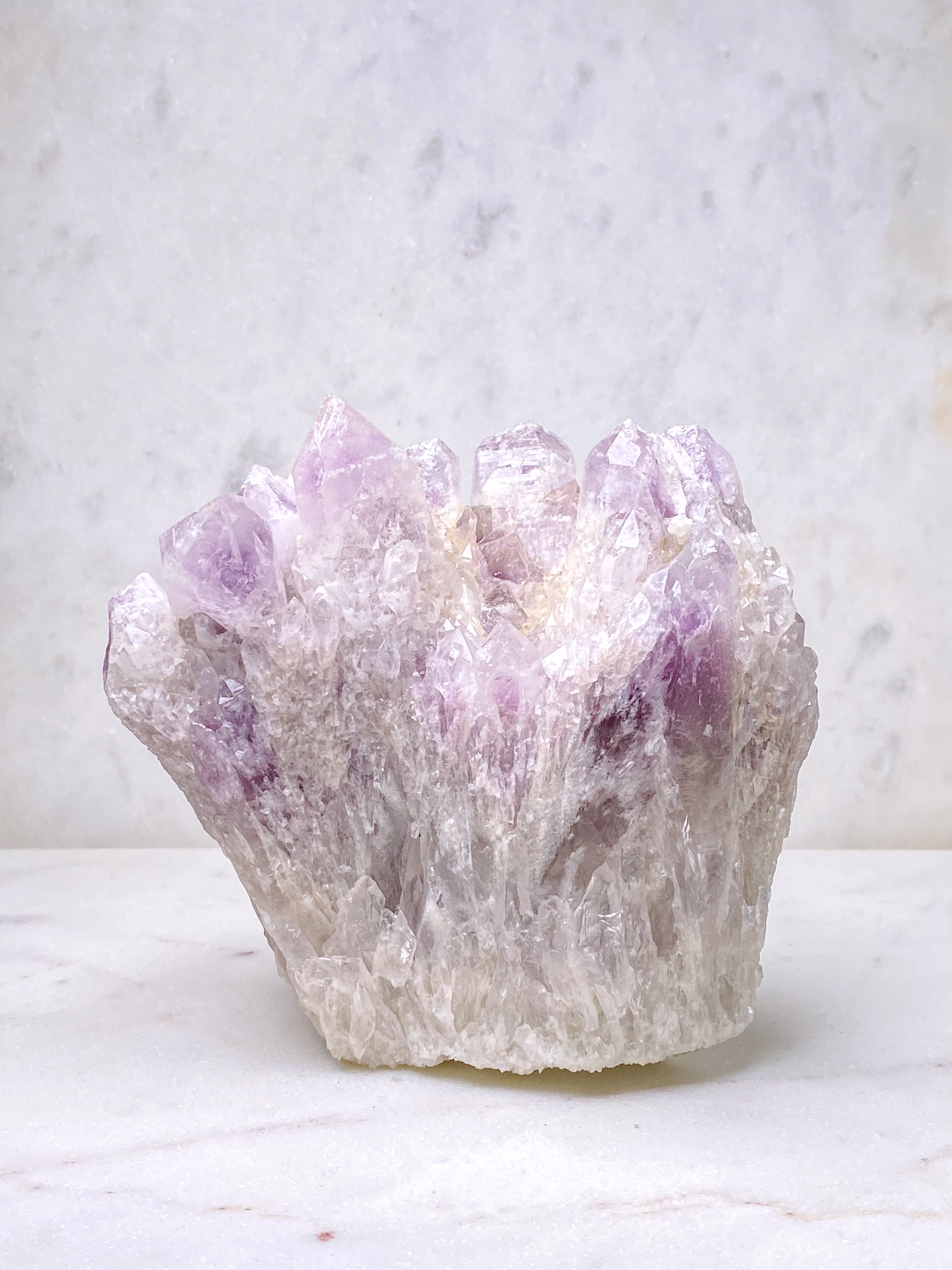 Sukker Ametyst Klynge (Nr. 6)