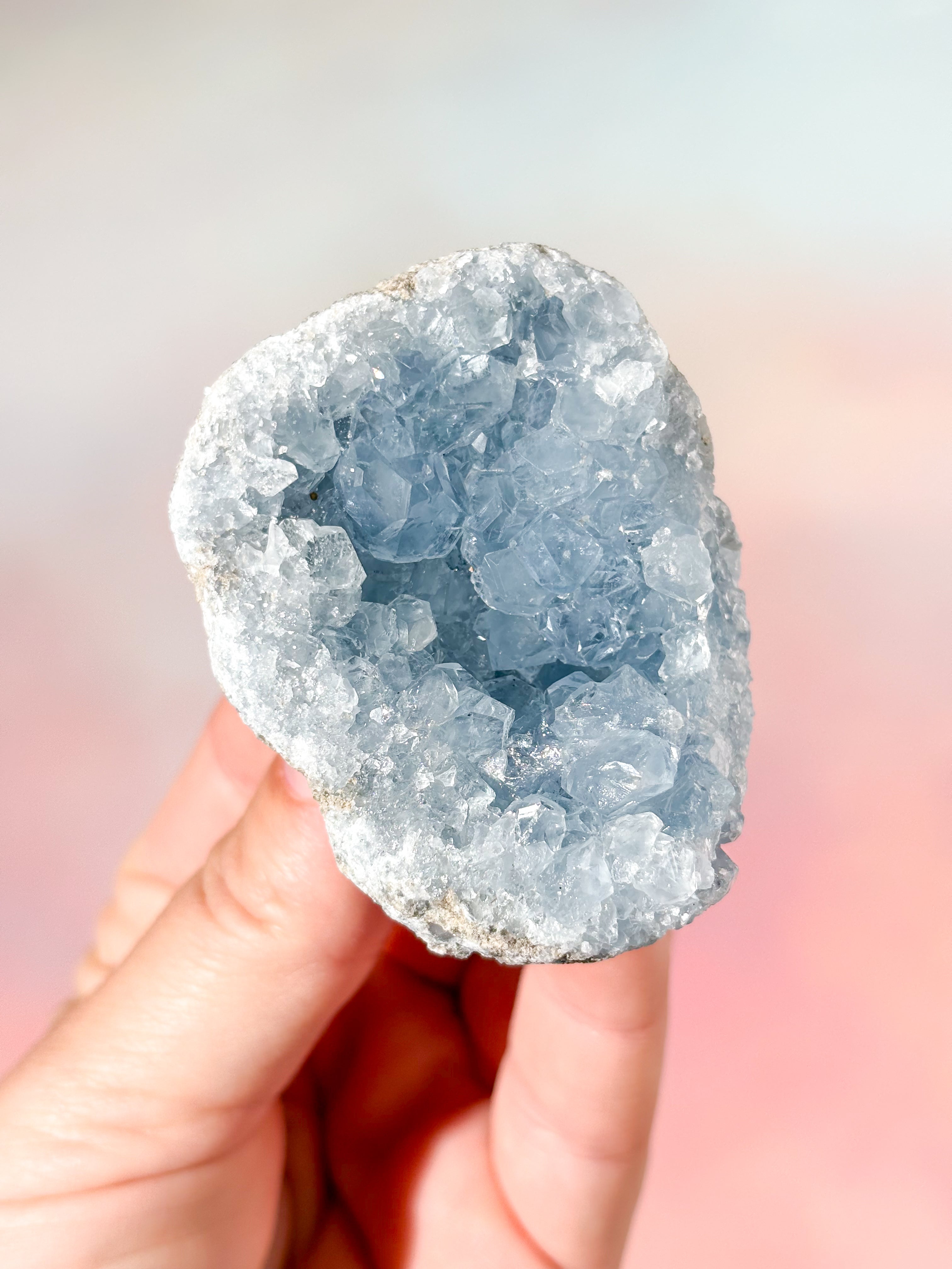 Celestit Klynge (Nr. 100)