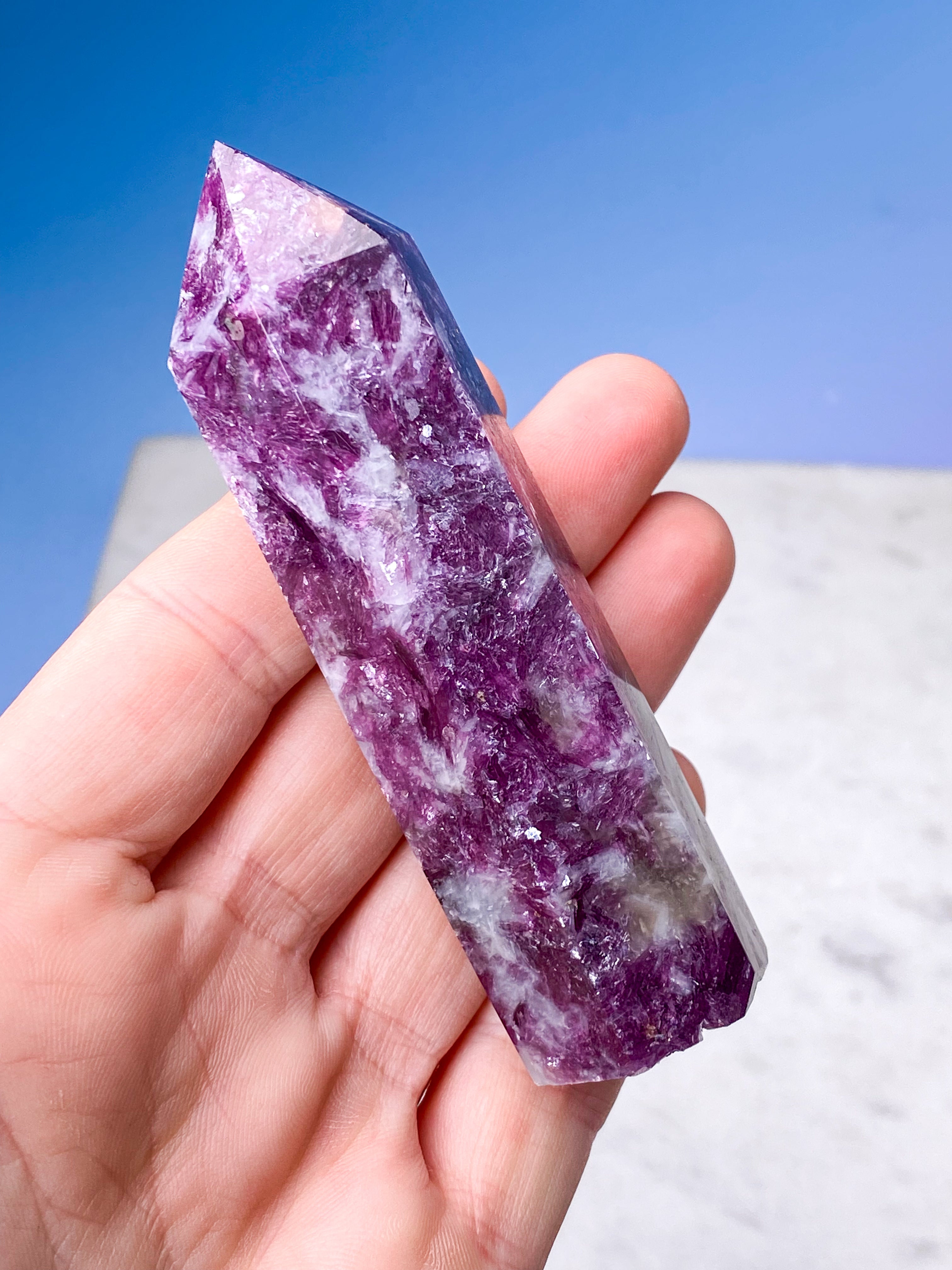 Lepidolit-tornet (nr 7) Exklusiv kvalitet