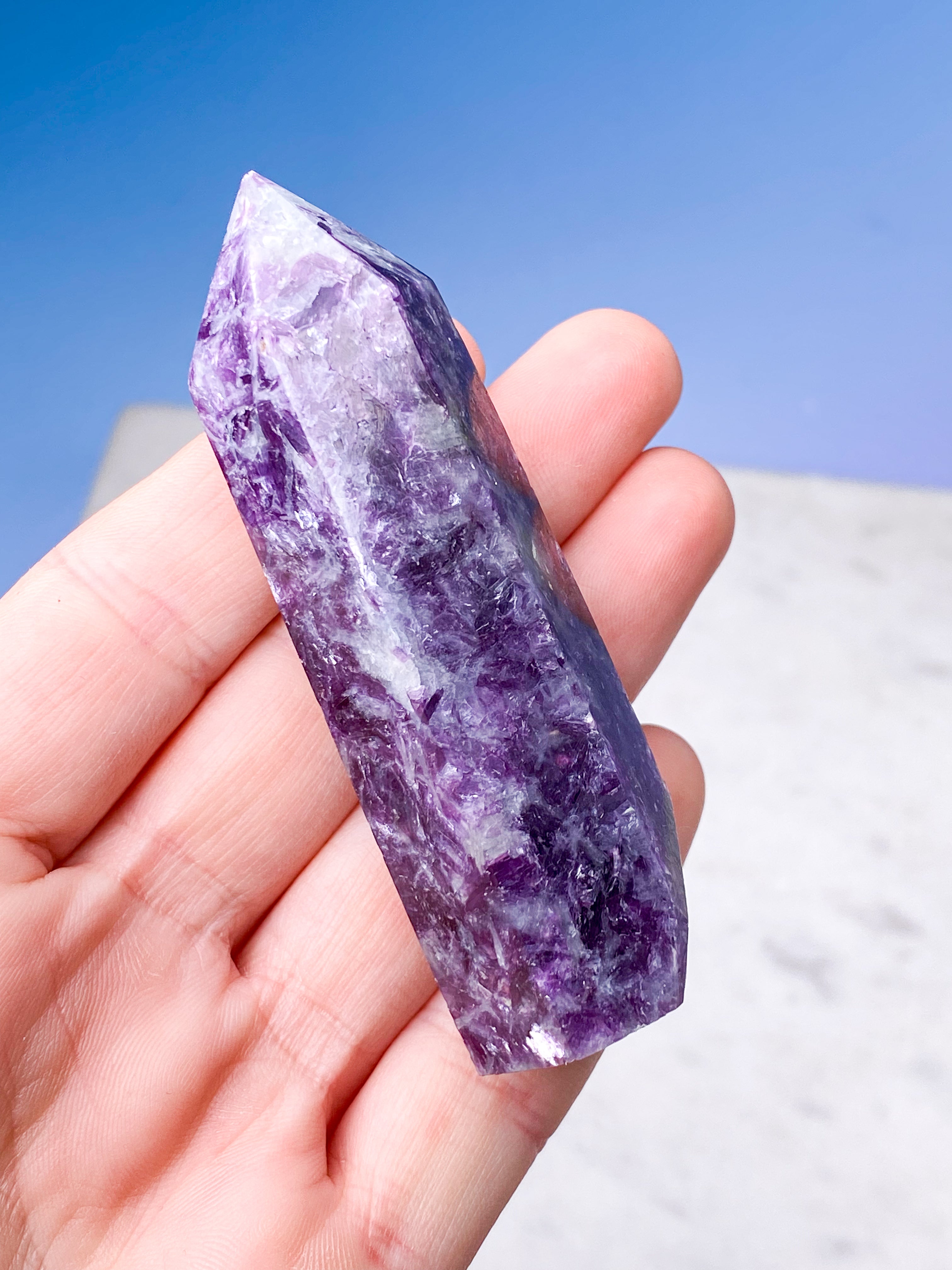 Lepidolit-tornet (nr 12) Exklusiv kvalitet