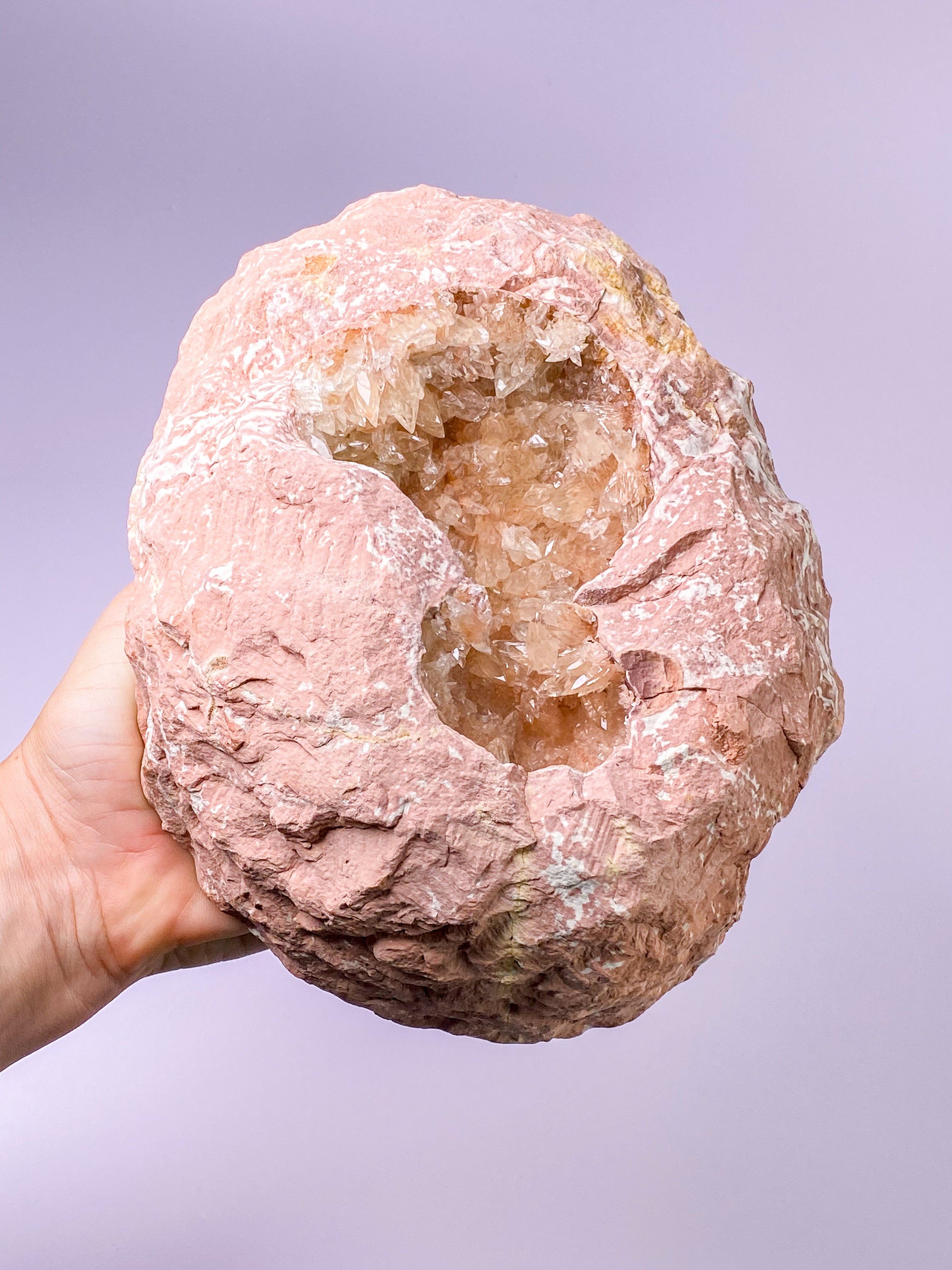 Kæmpe Calcit Geode (Nr. 1)
