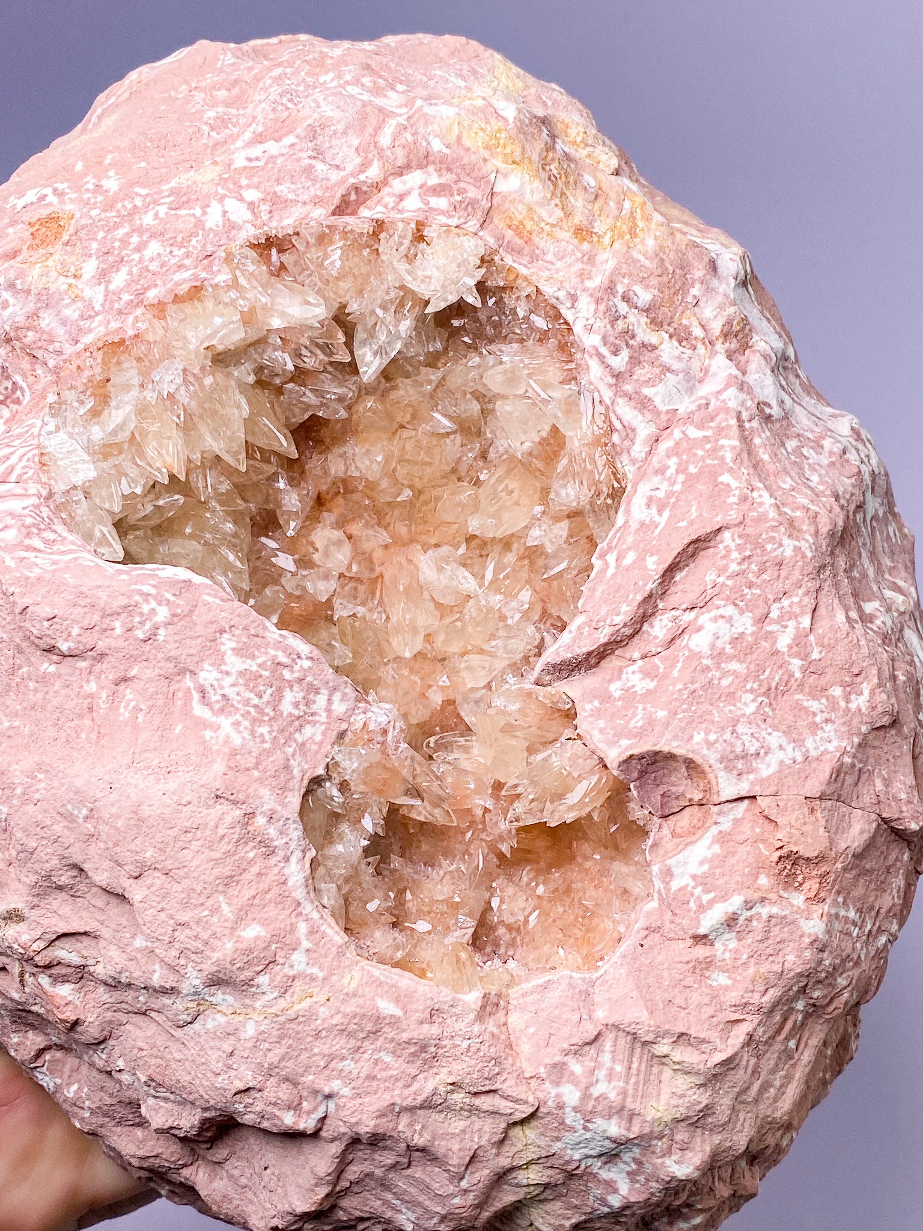 Kæmpe Calcit Geode (Nr. 1)
