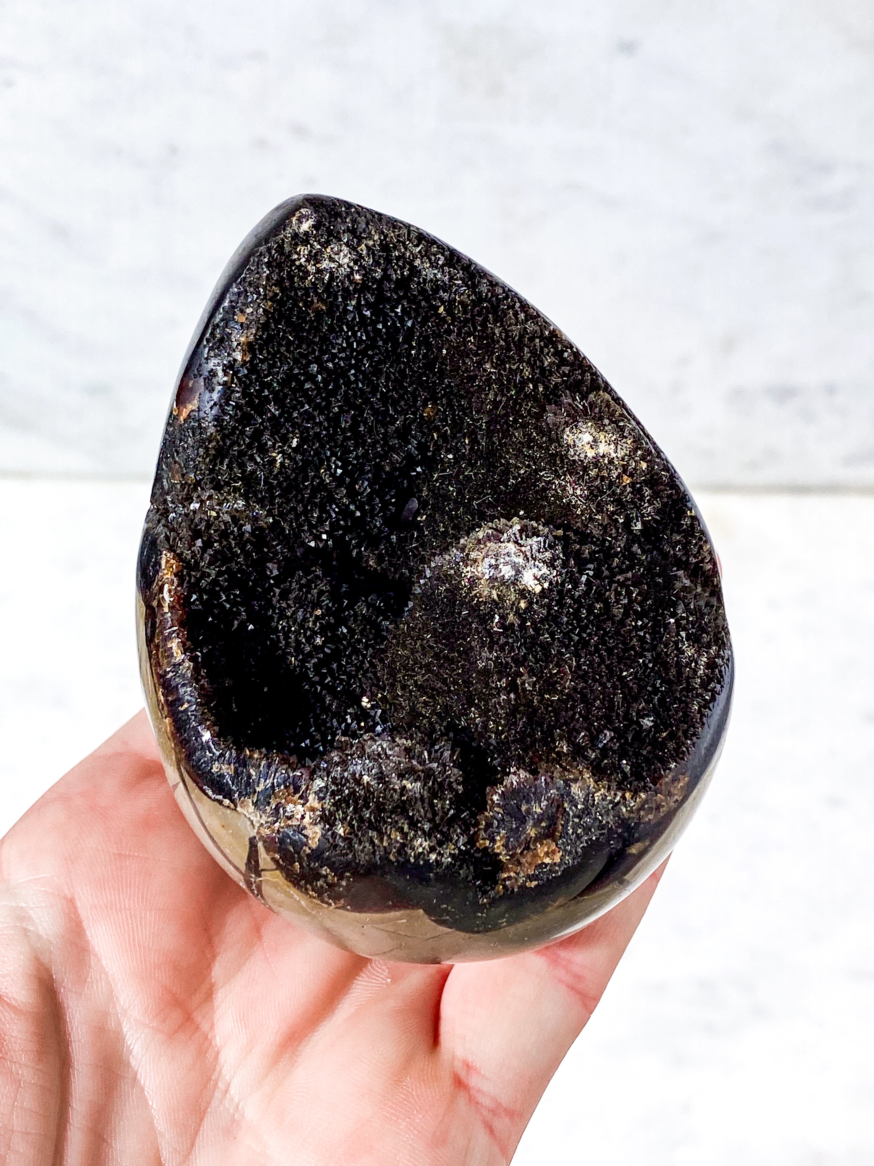Druzy Septarie Æg (Nr. 3)