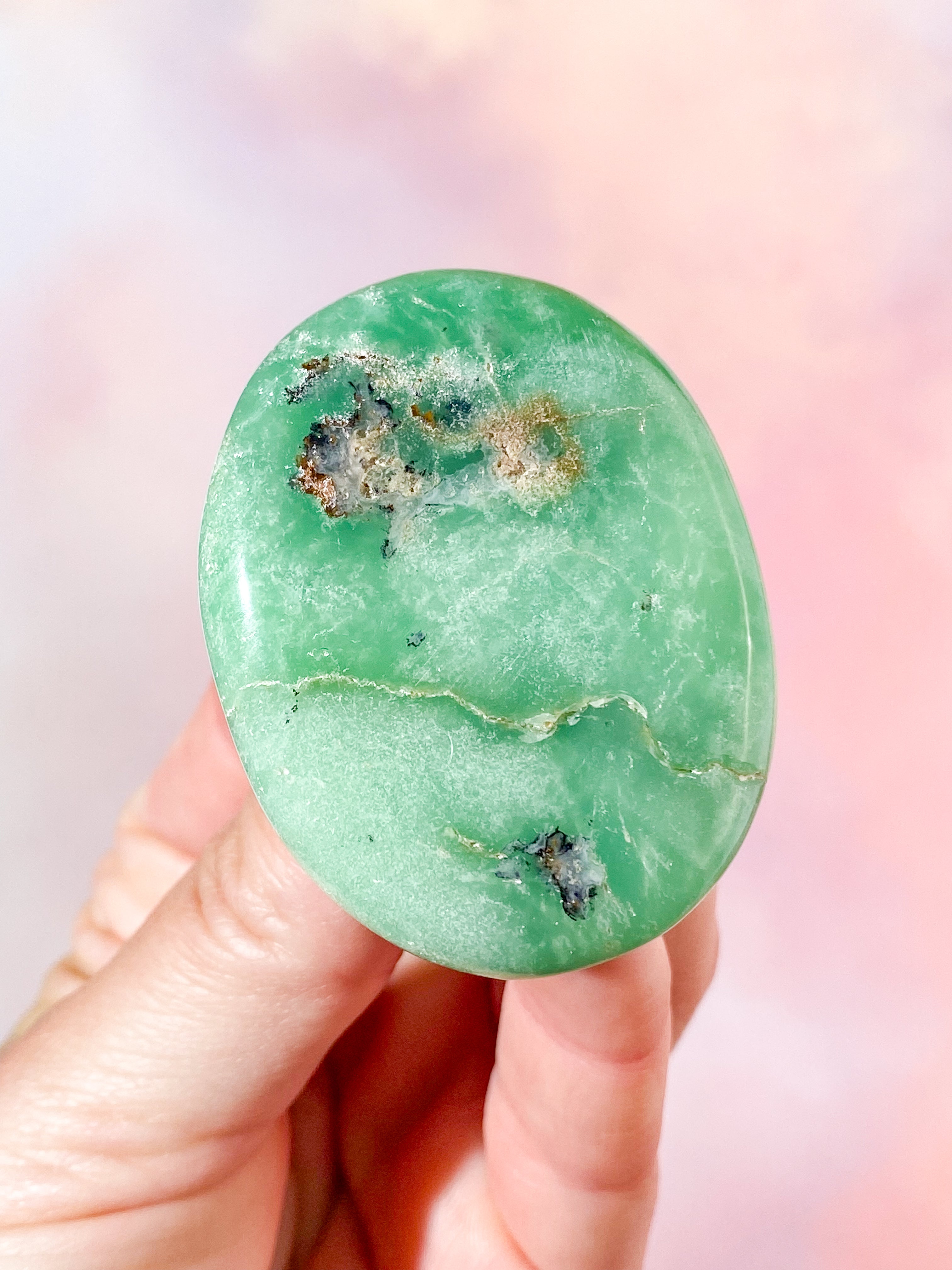 Chrysopras Palmstone (Nr. 2)