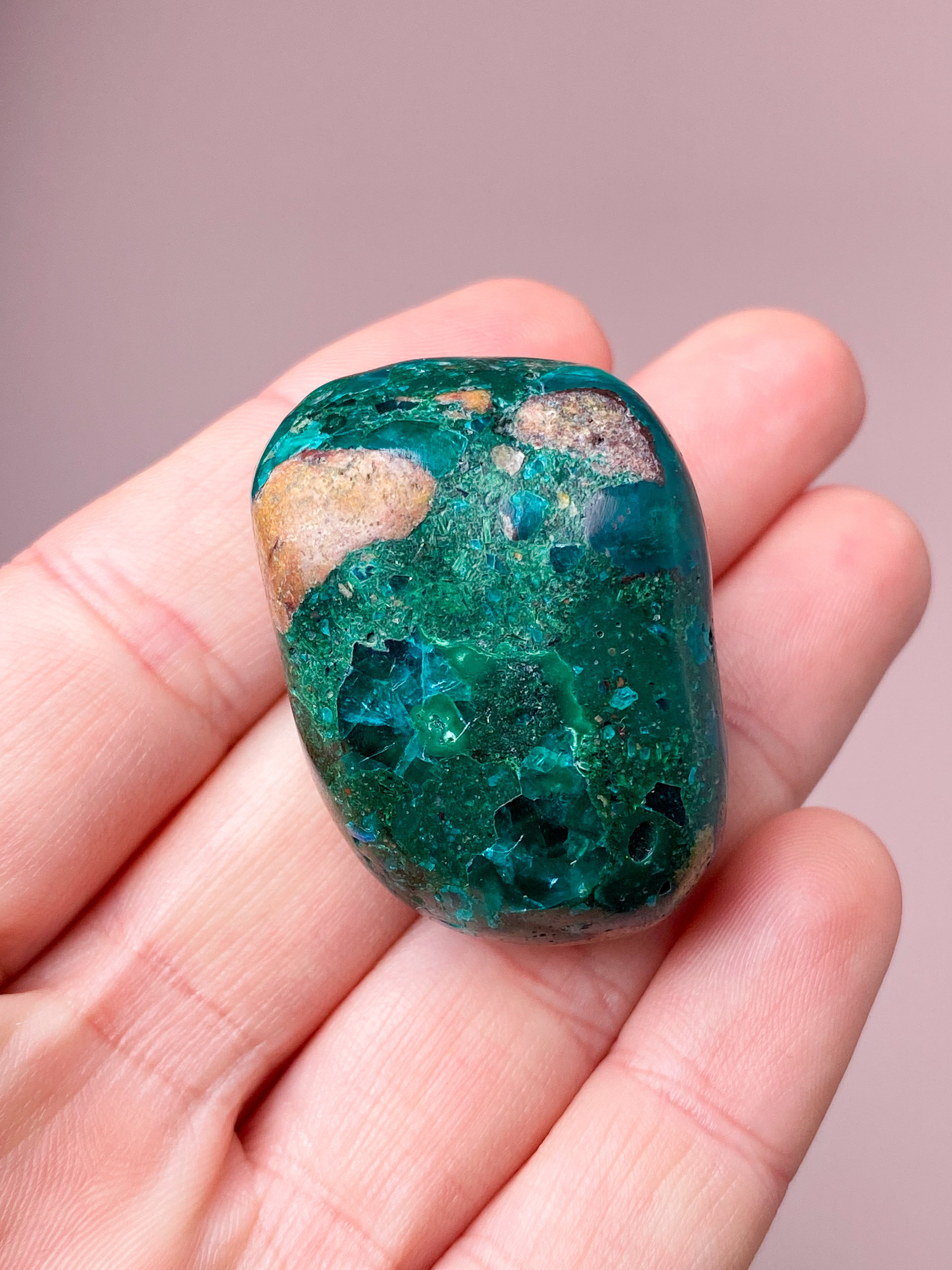 Dioptase Poleret (Nr. 2)