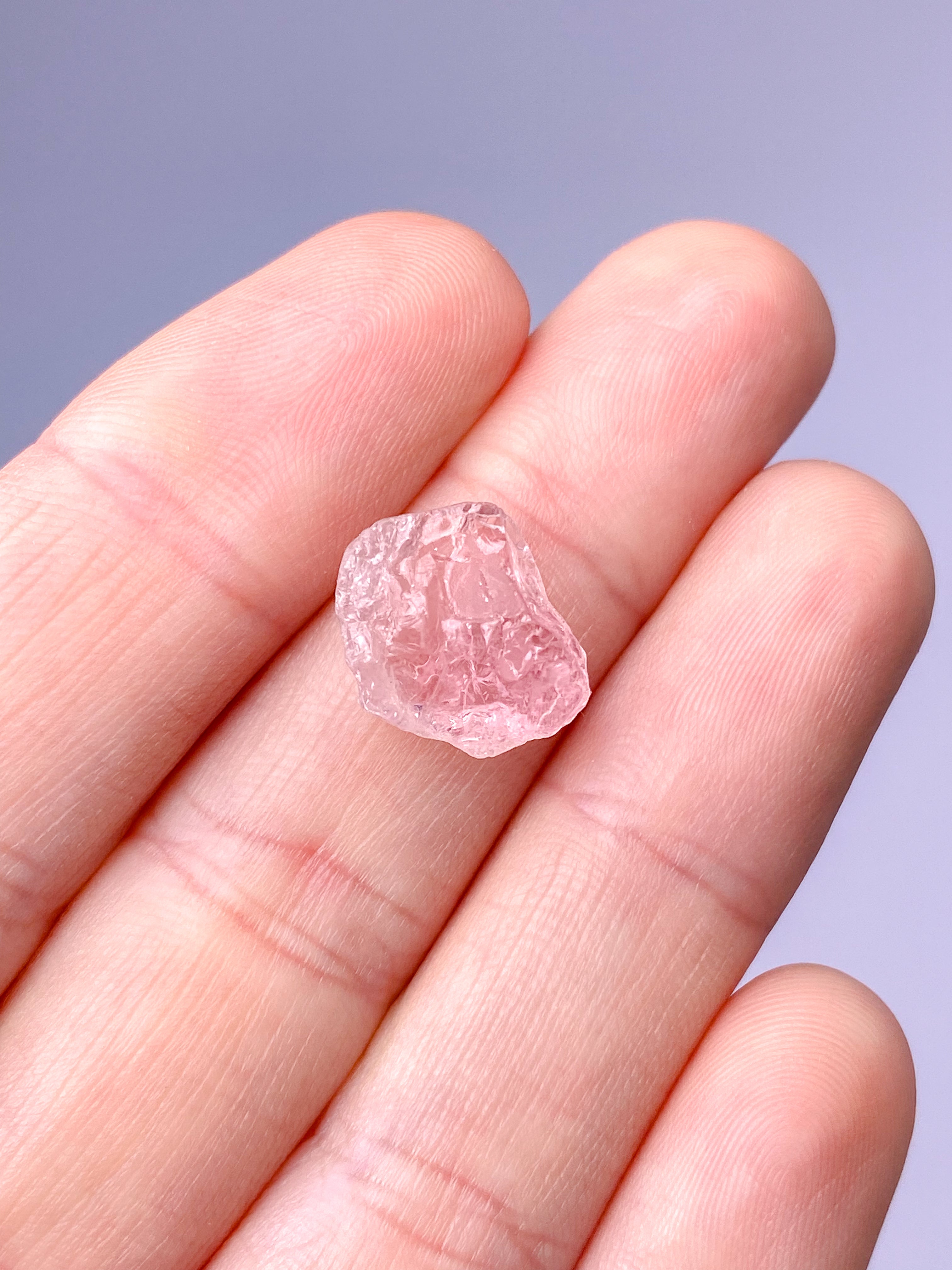 Pink Turmalin Rå (Nr. 5) Eksklusiv Kvalitet