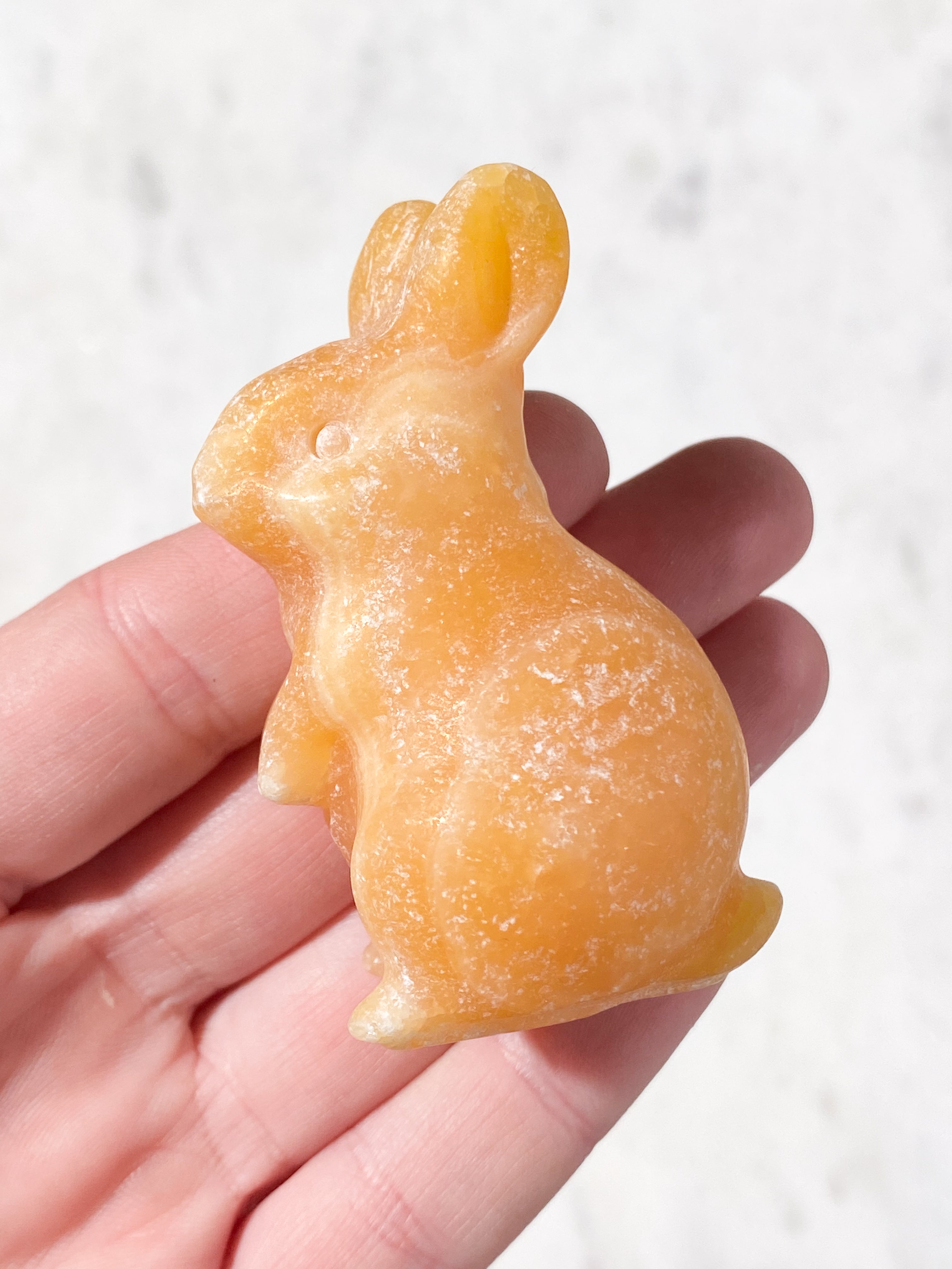 Orange Calcit Hare