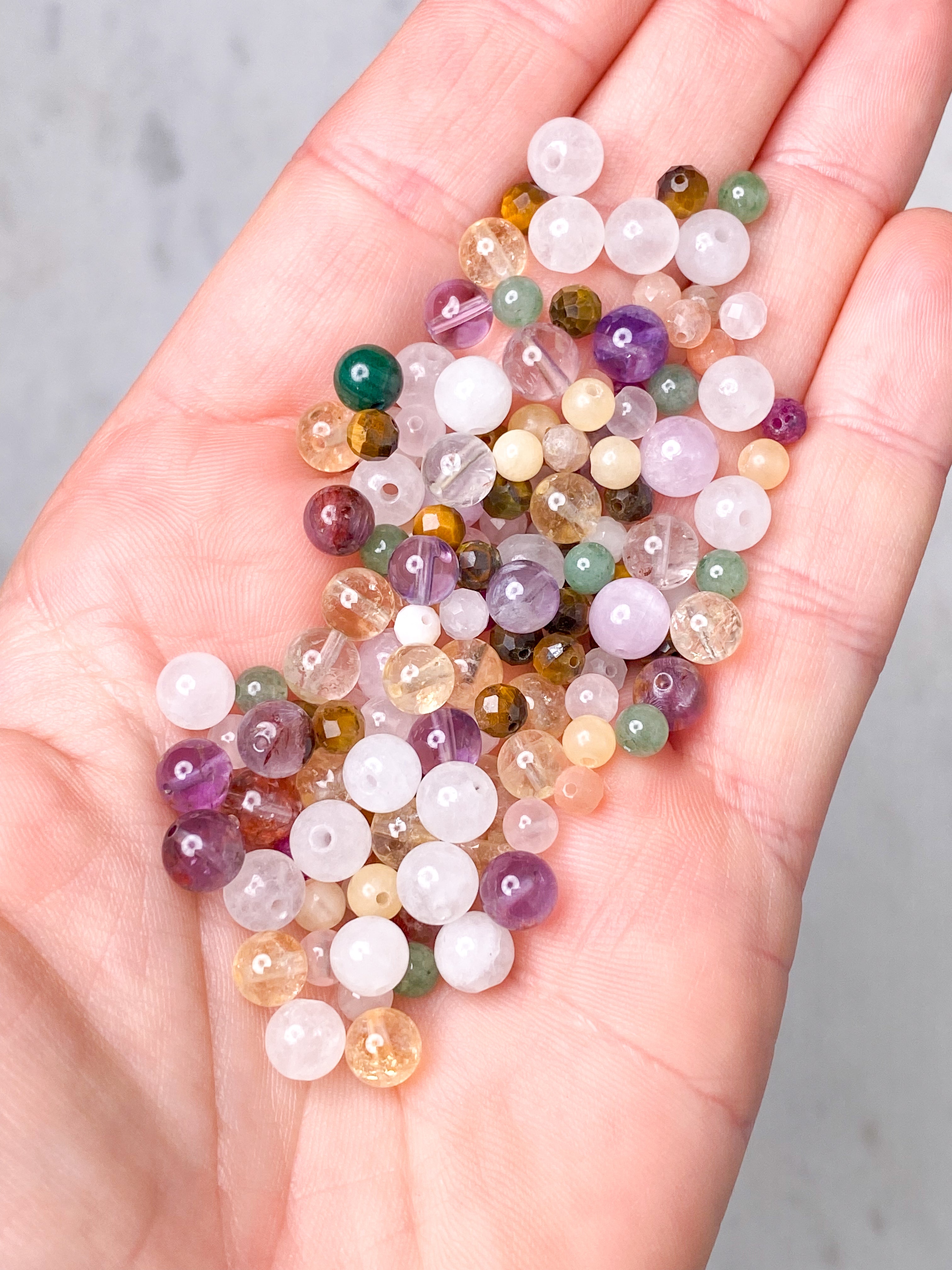 OUTLET - Kristallpärlor, 30 g.