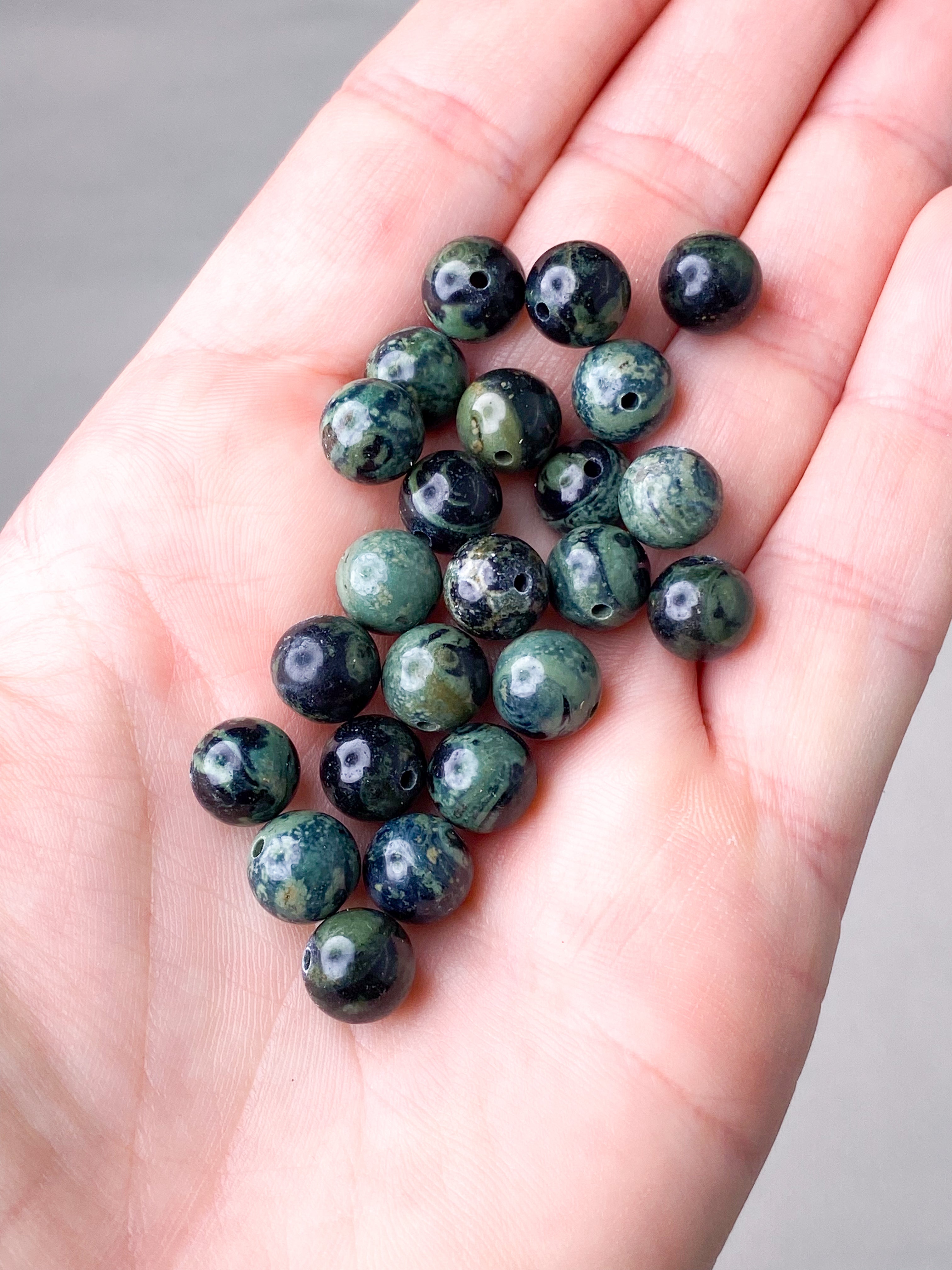Manifestation - Intention Gem Halskæde (Kambaba Jaspis)