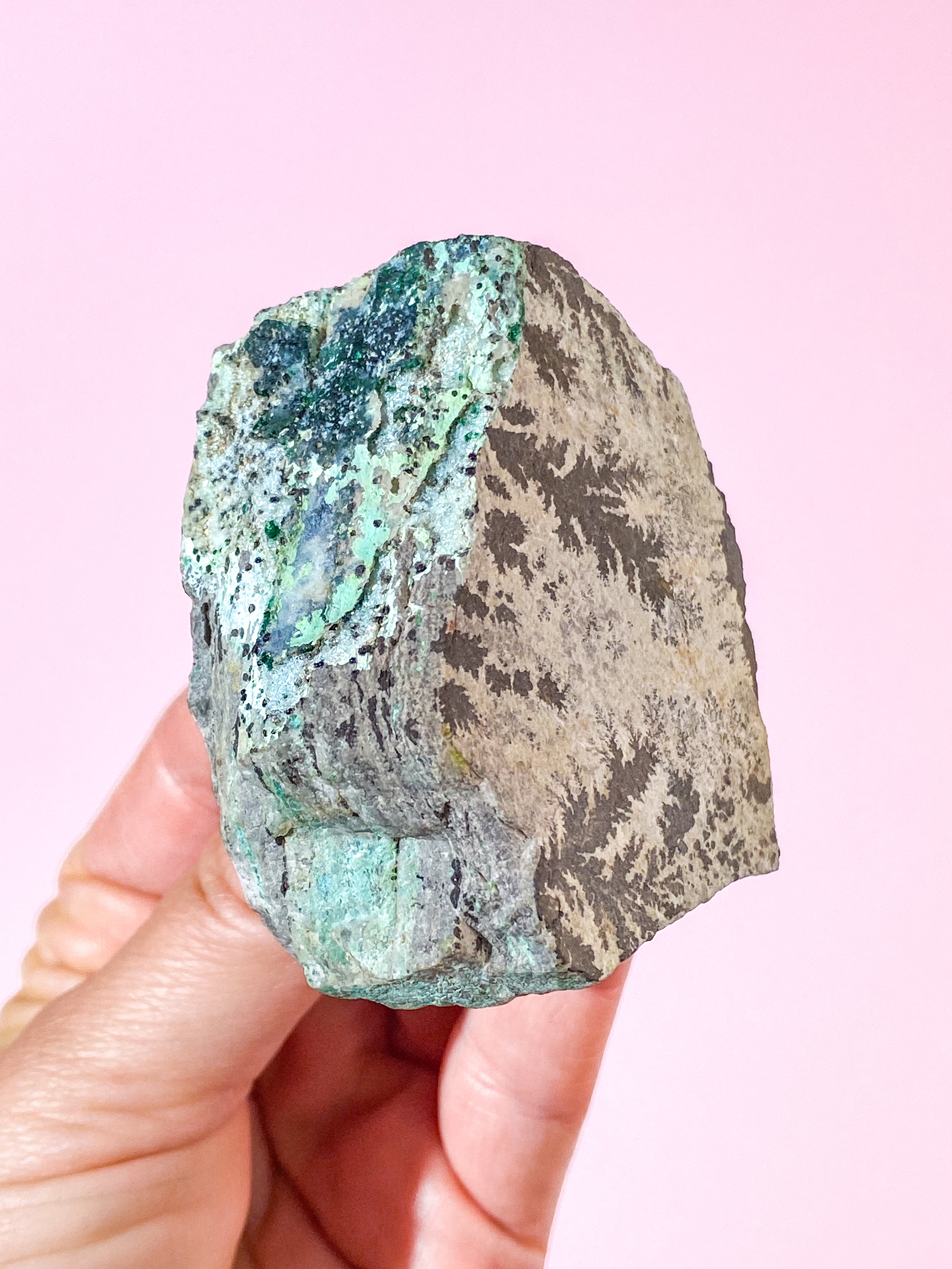 Dendrit Chrysocolla (Nr. 2)