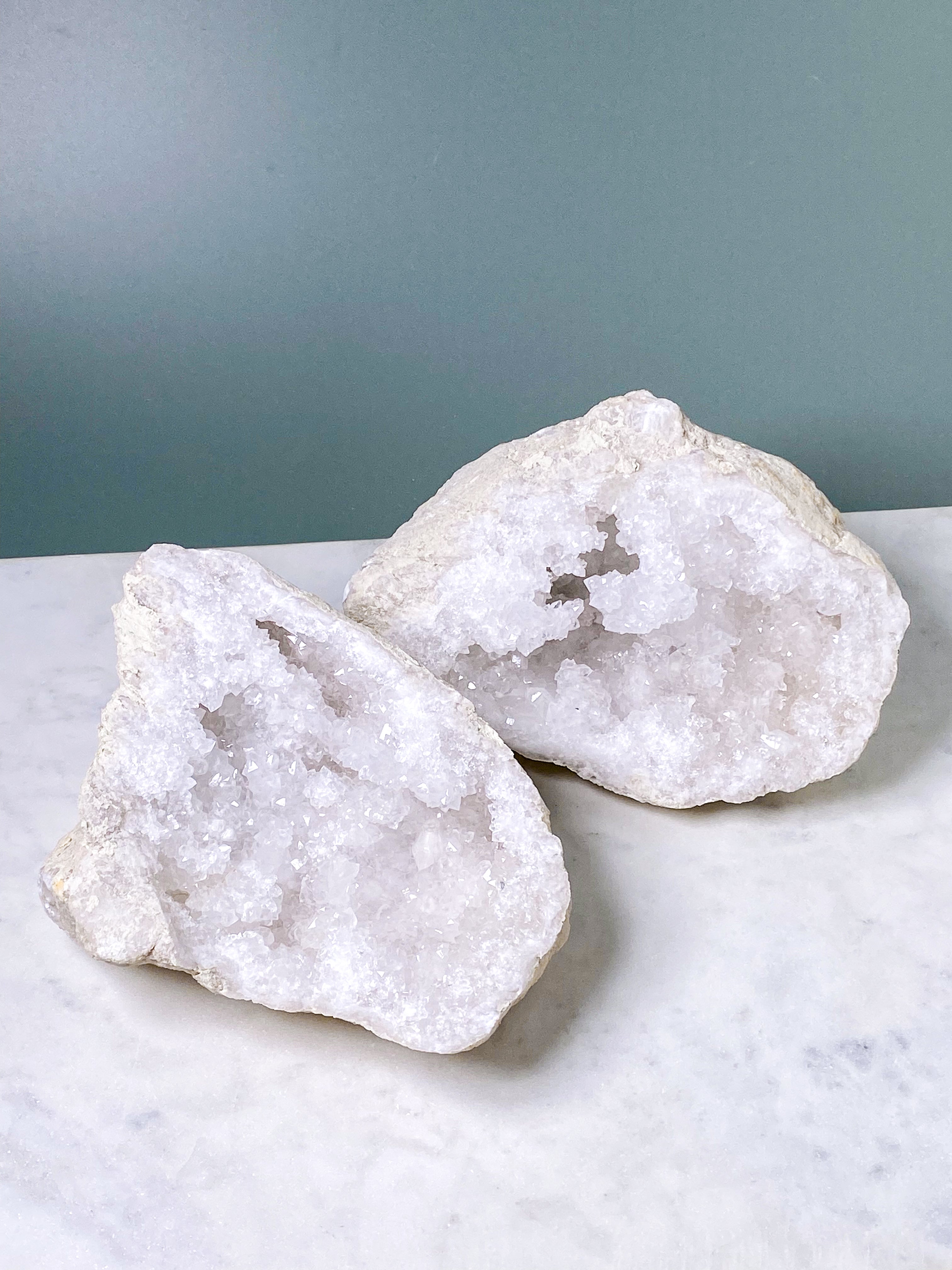 XL bergkristallgeodset (nr 30)