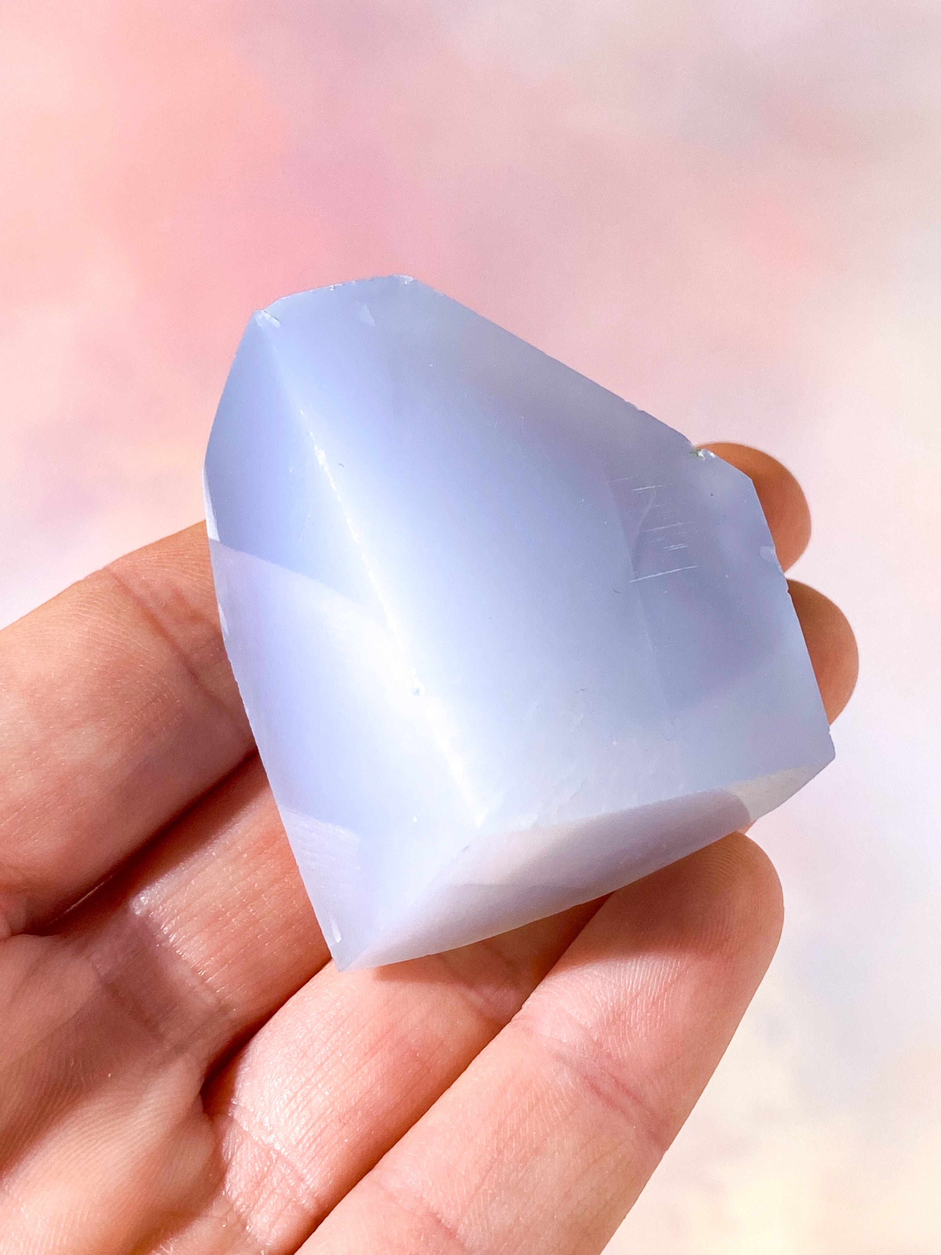 Blå Chalcedon Freeform (Nr. 2)