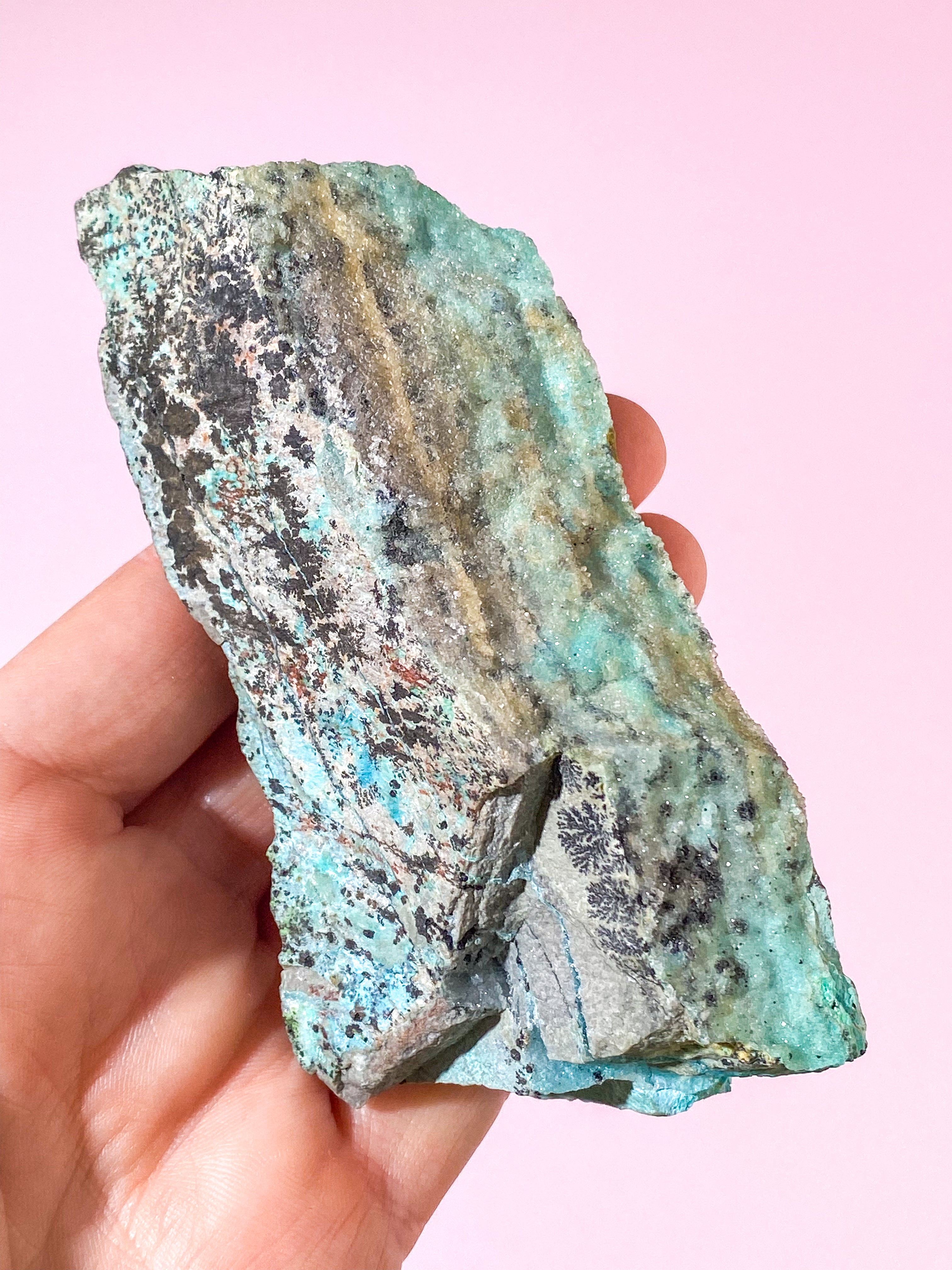Dendrit Chrysocolla (Nr. 21)