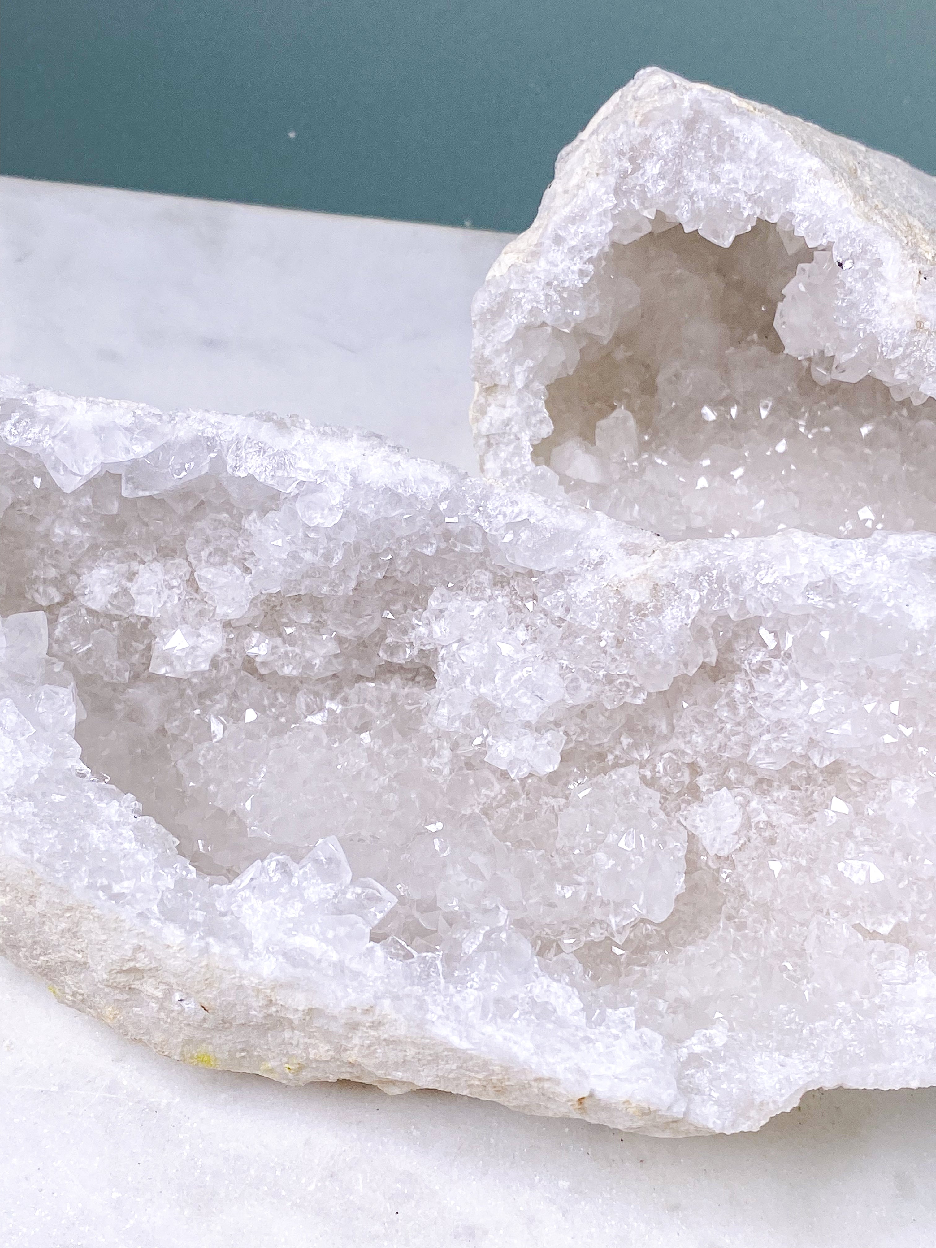 XL bergkristallgeodset (nr 30)