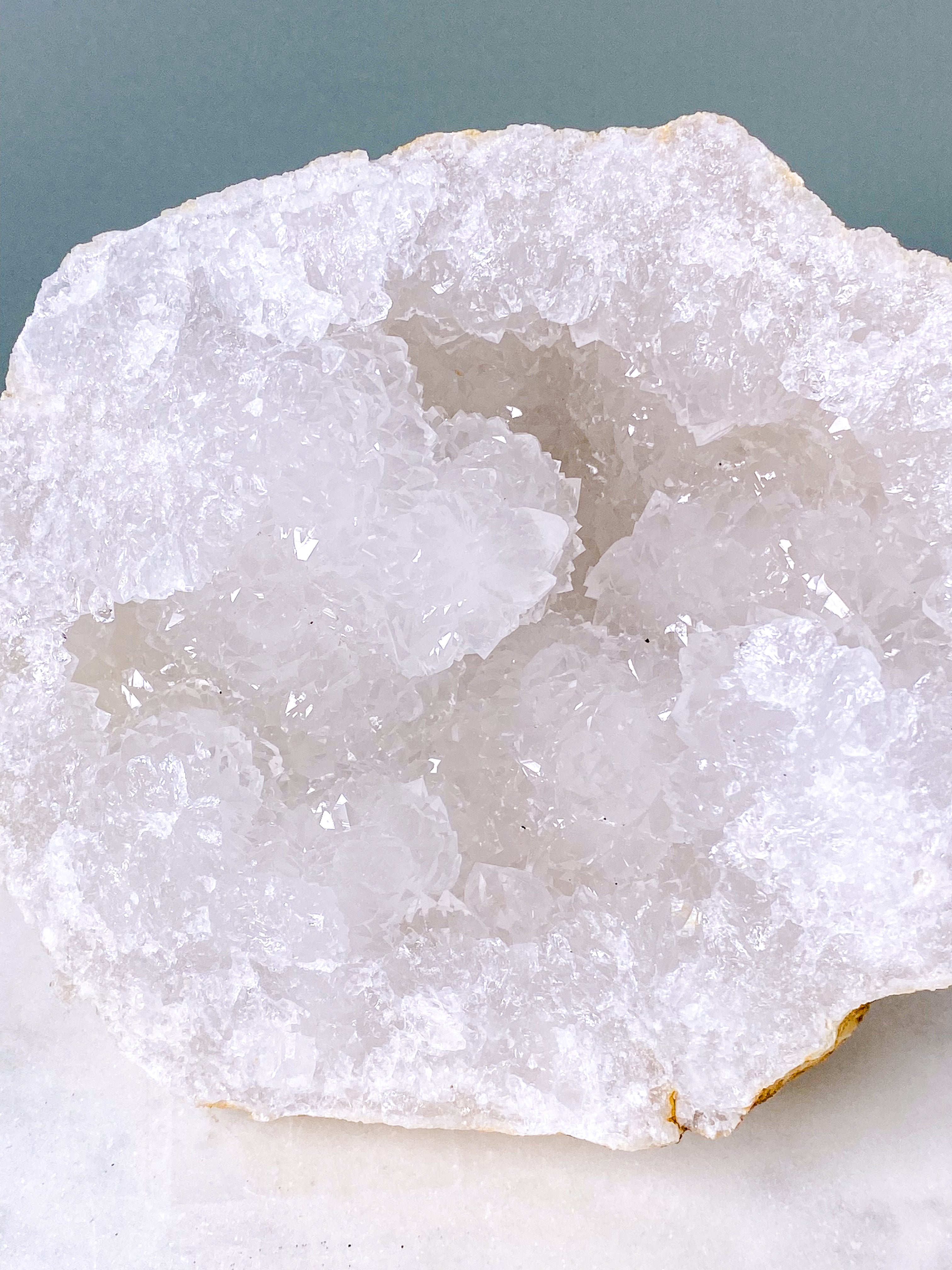 XL Bjergkrystal Geode Sæt - 2,8 kg (Nr. 21)