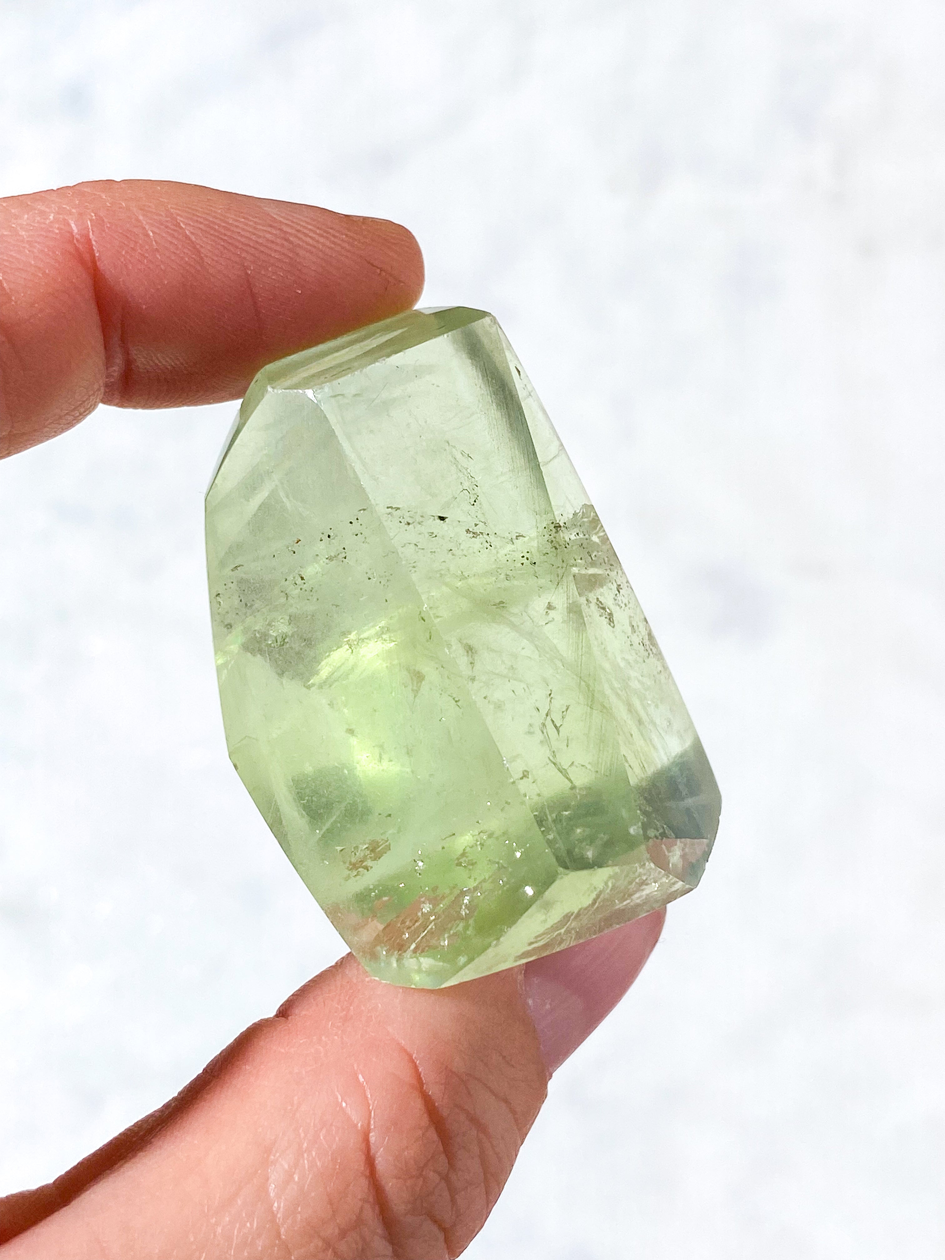 Green Apple Fluorit Freeform (Nr. 7) Eksklusiv Kvalitet