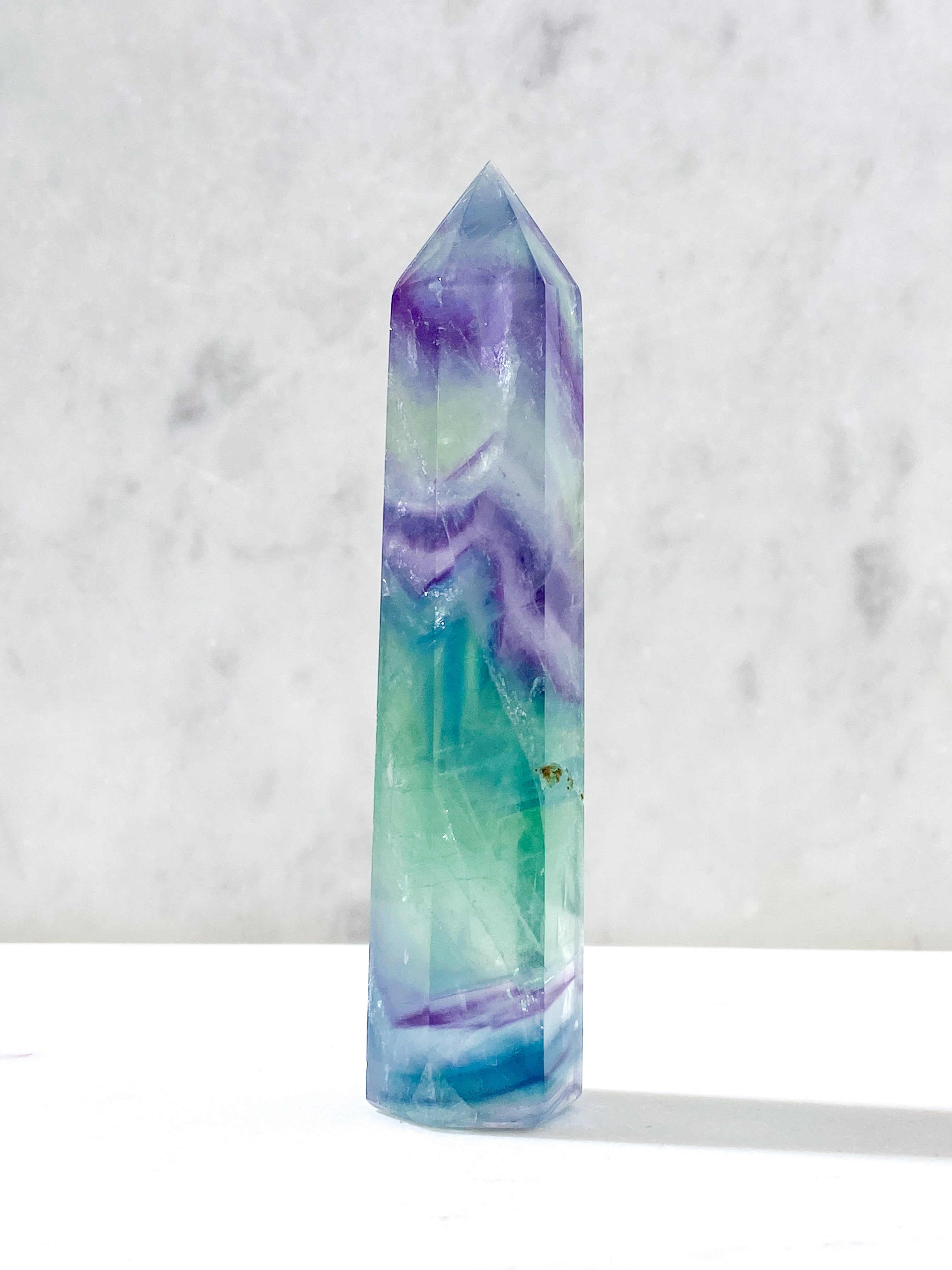 Regnbue Fluorit Tårn (Nr. 25)