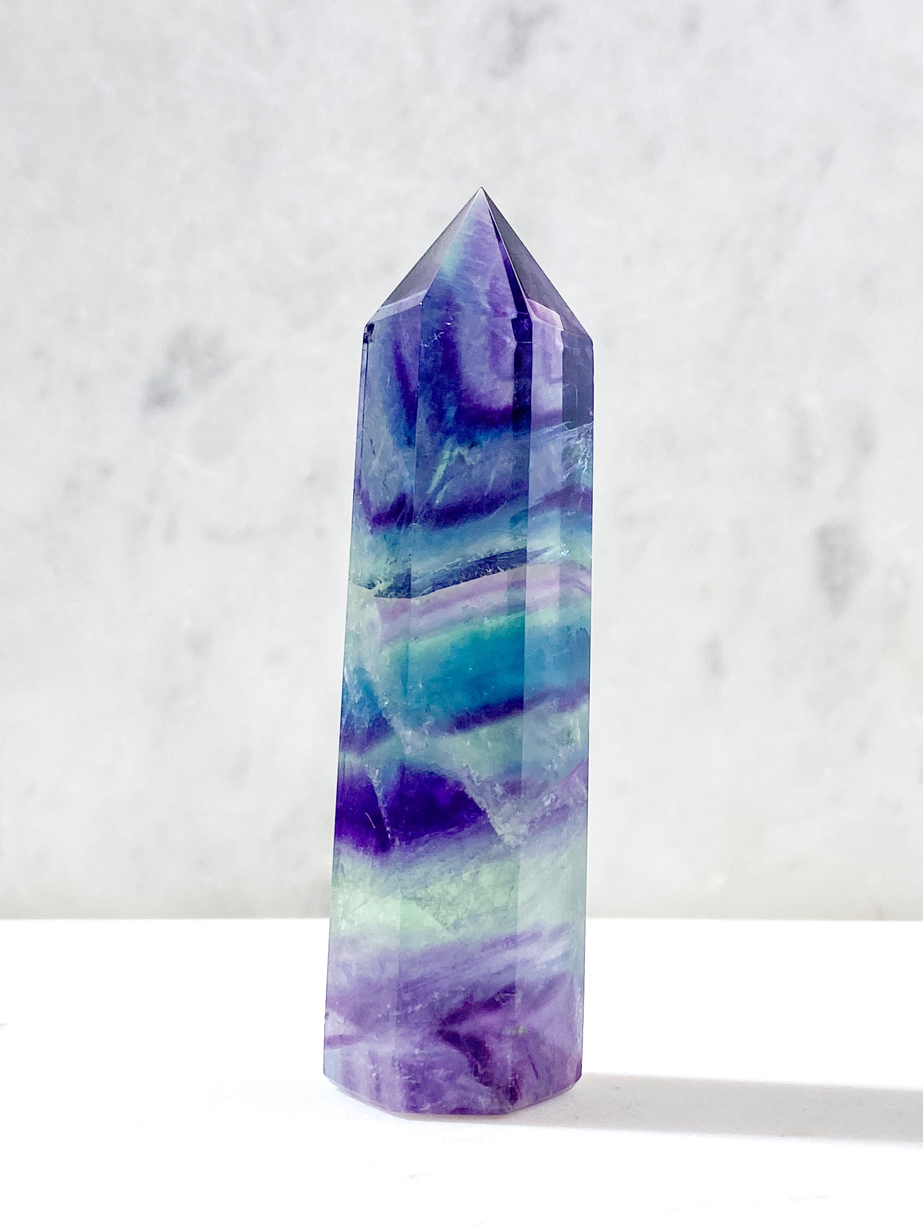 Regnbue Fluorit Tårn (Nr. 34)