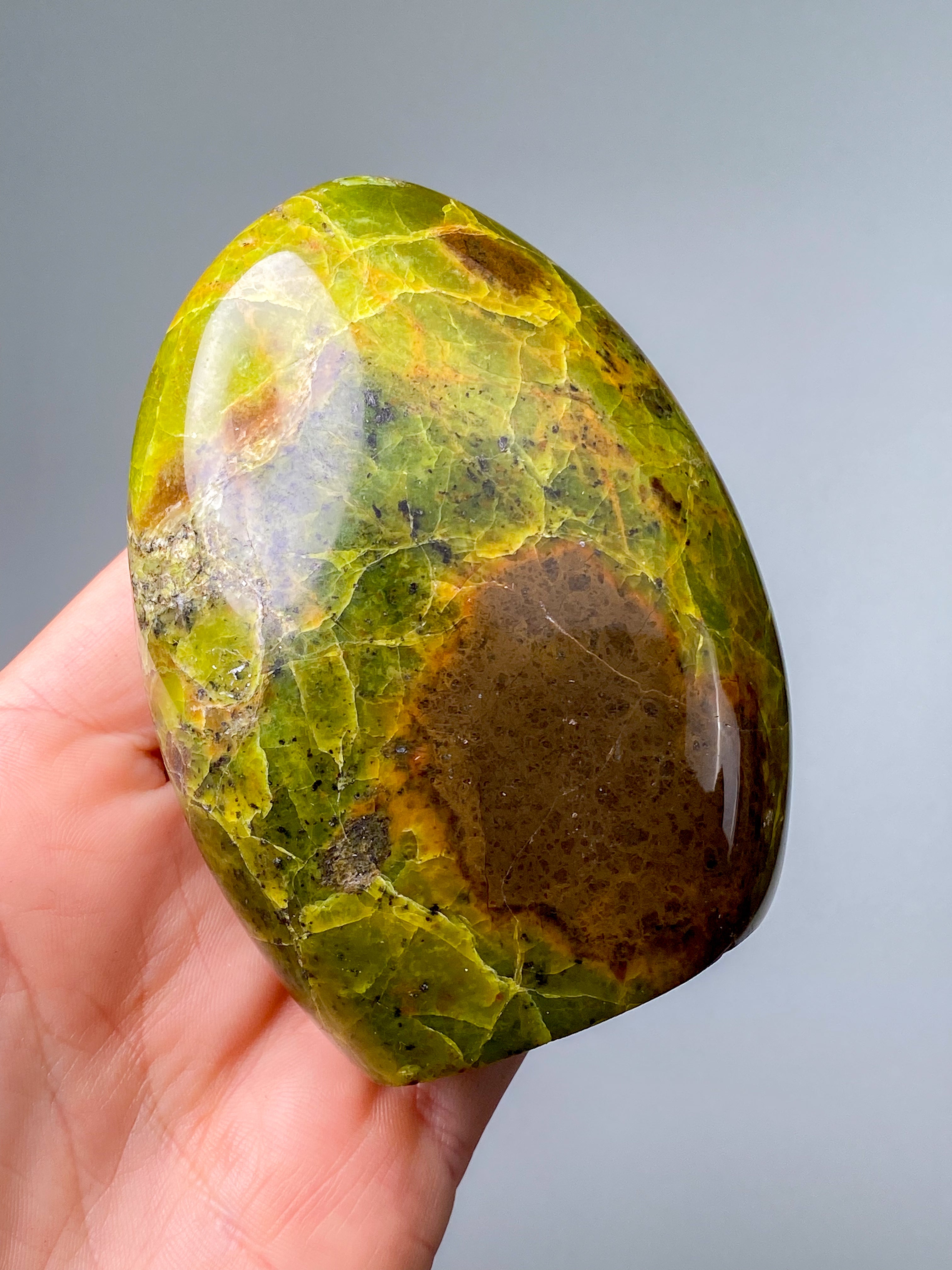 Grøn Opal Freeform (Nr. 2)