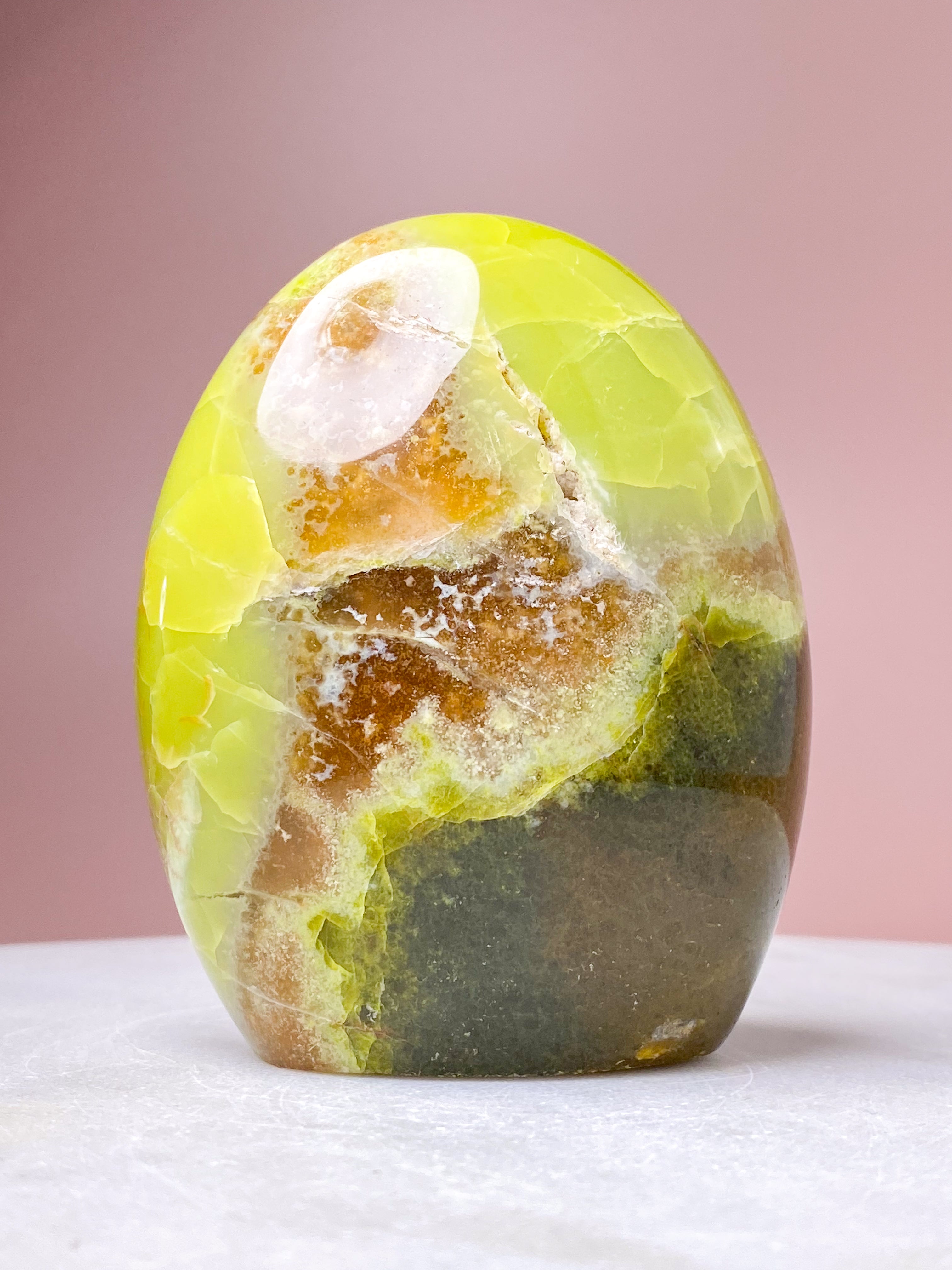 Grøn Opal Freeform (Nr. 3)