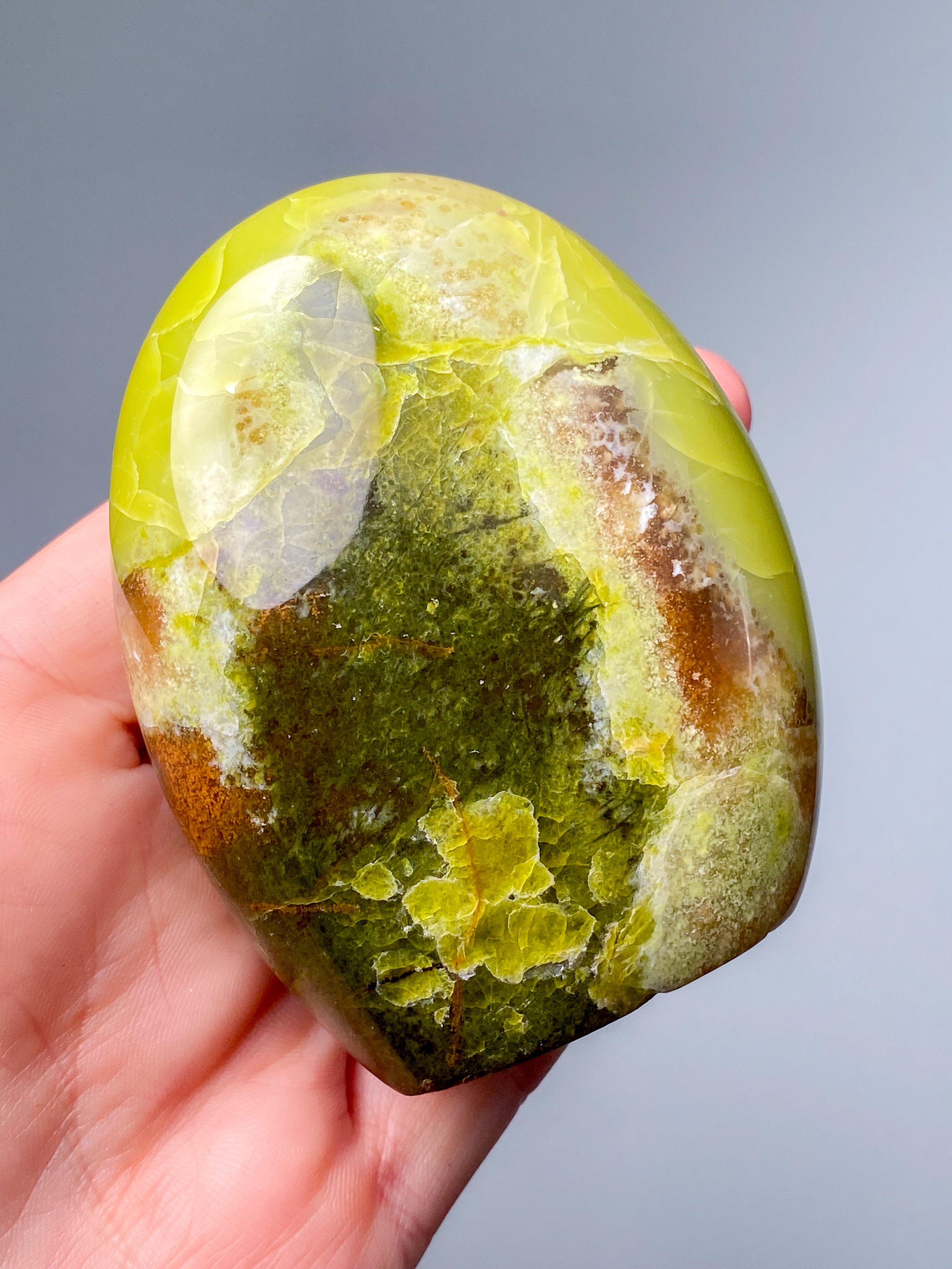 Grøn Opal Freeform (Nr. 3)