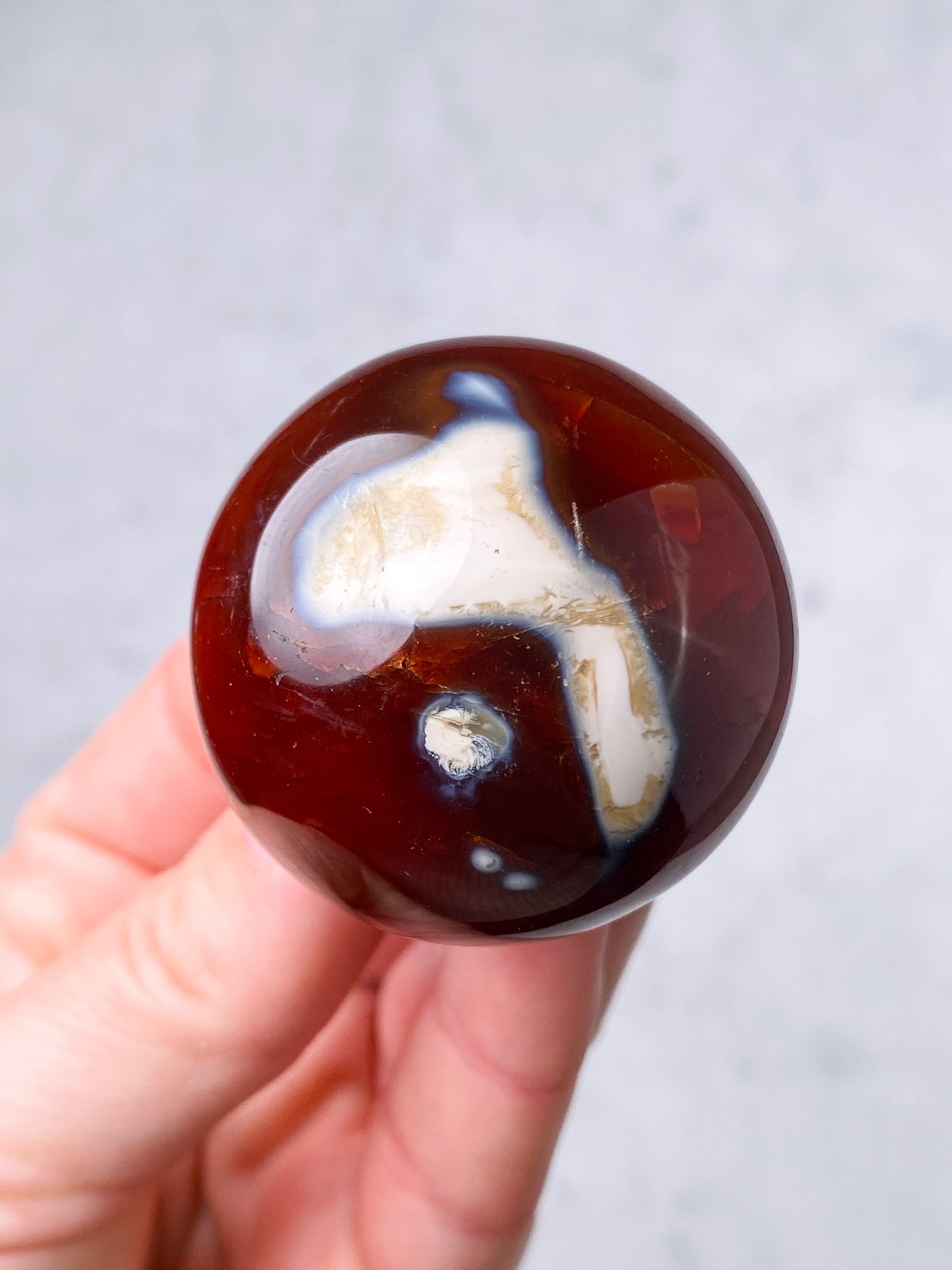 Karneol Kugle (Nr. 10)