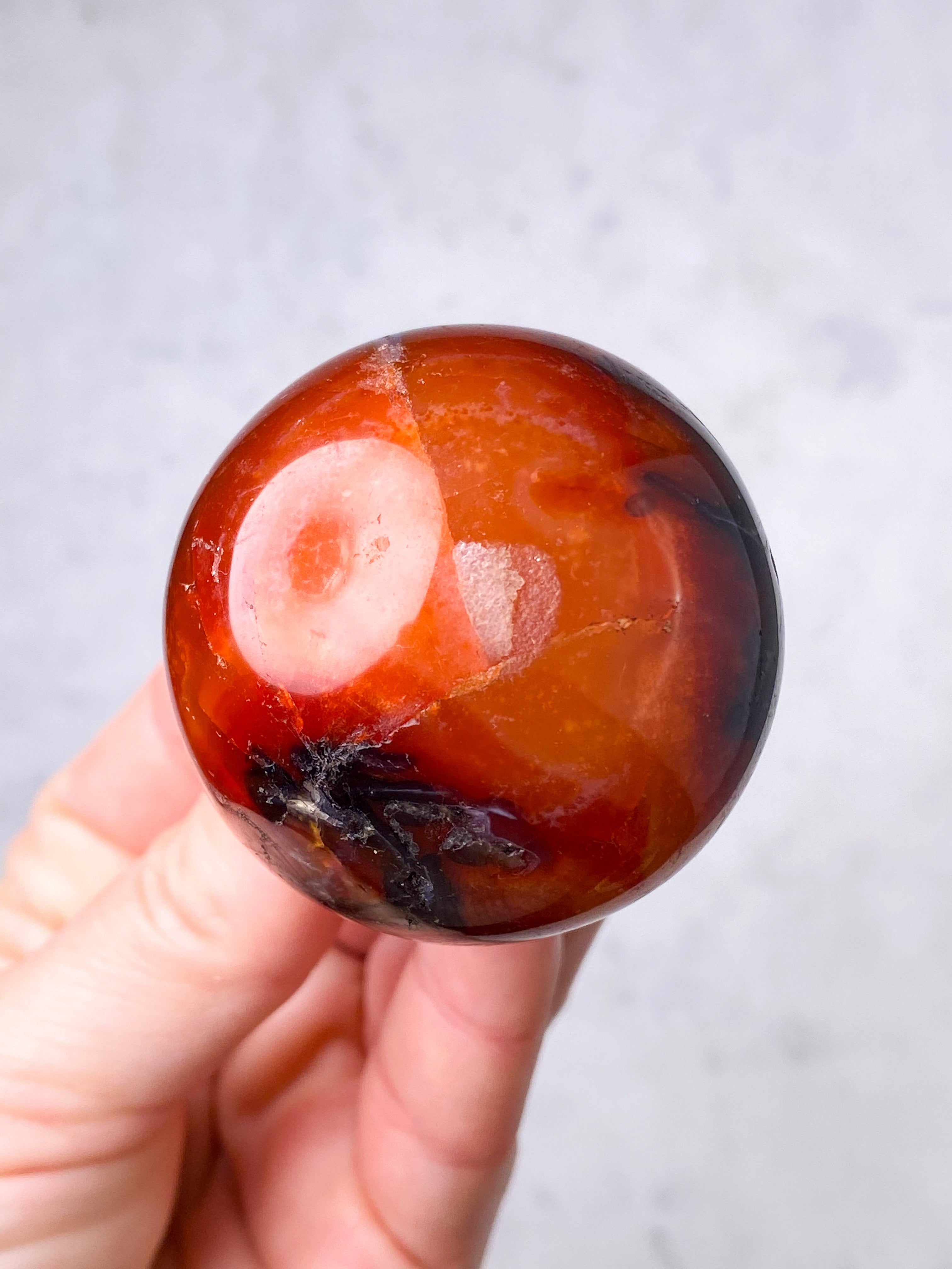 Karneol Kugle (Nr. 11)