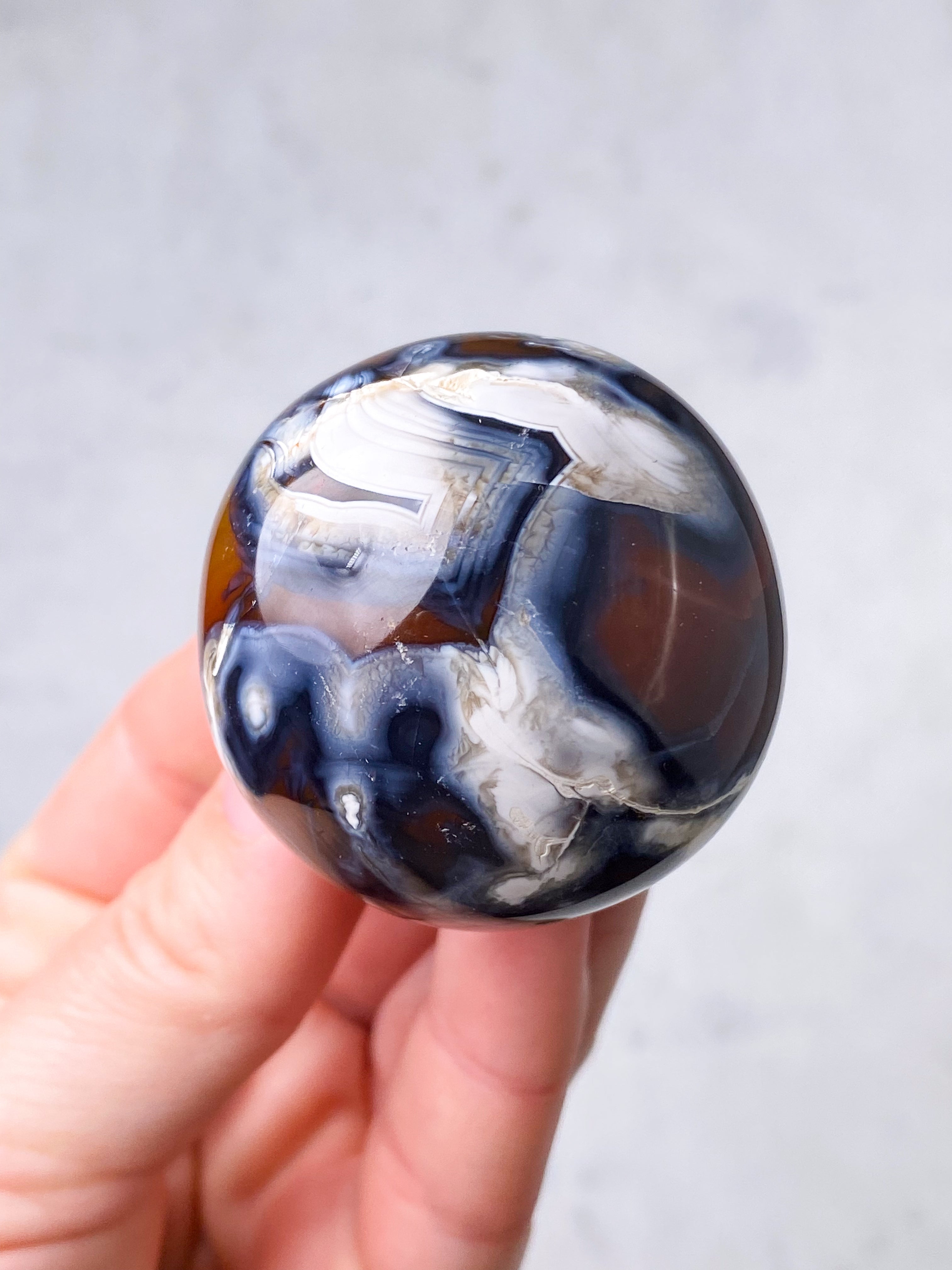 Karneol Kugle (Nr. 14)