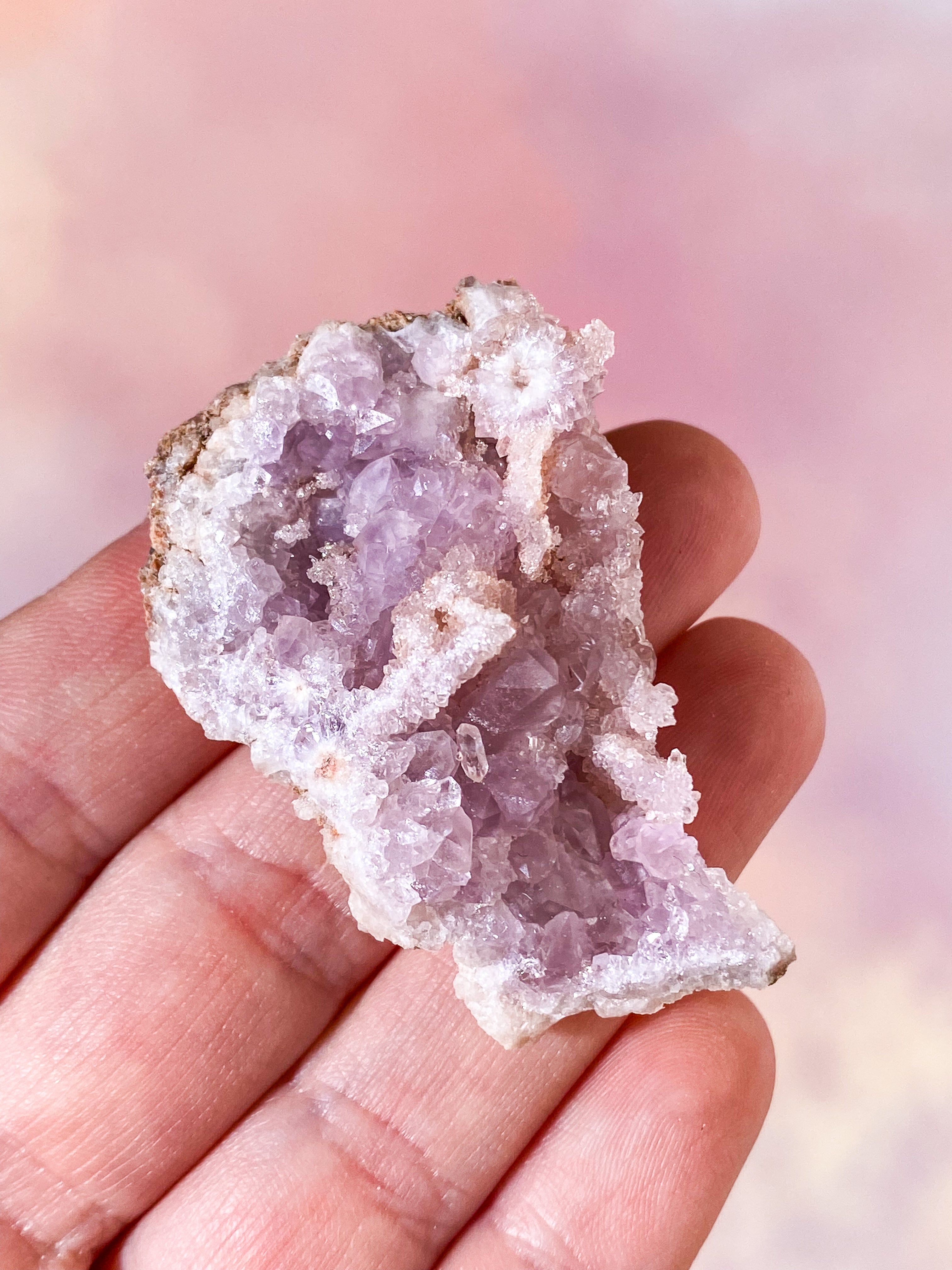 Pink Ametyst Geode (Nr. 2)