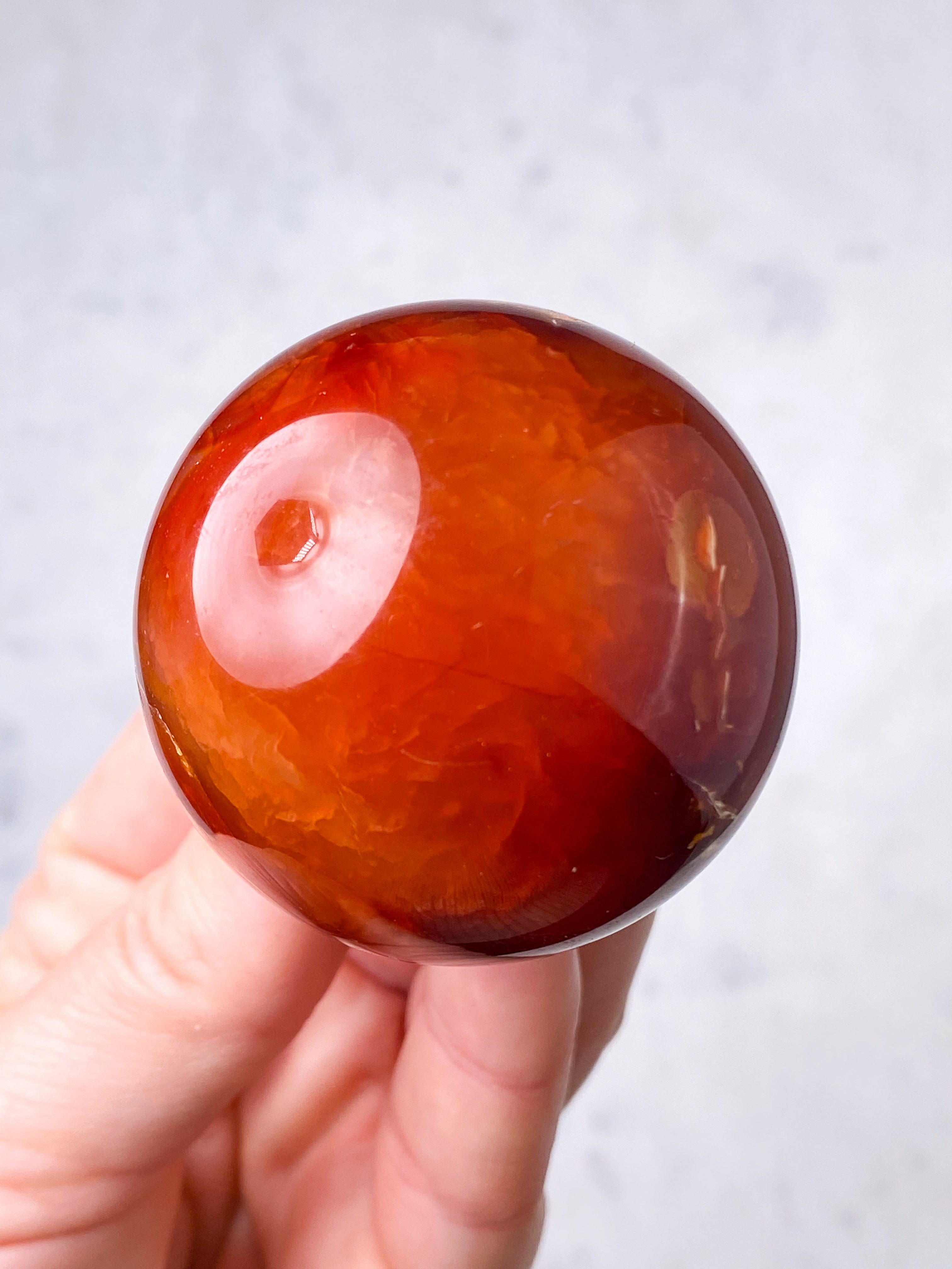 Karneol Kugle (Nr. 16)