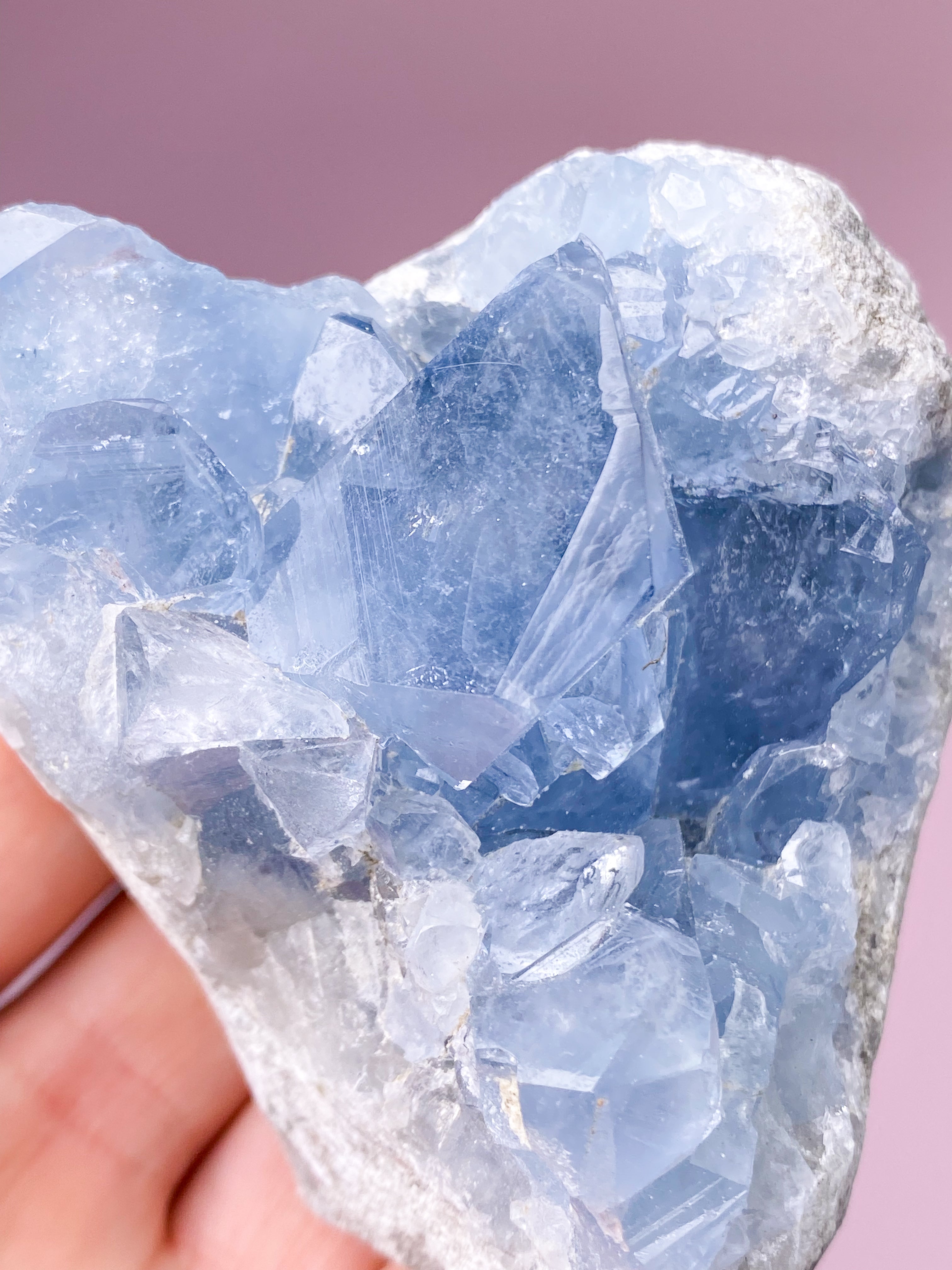 Celestit Cluster (nr 4)