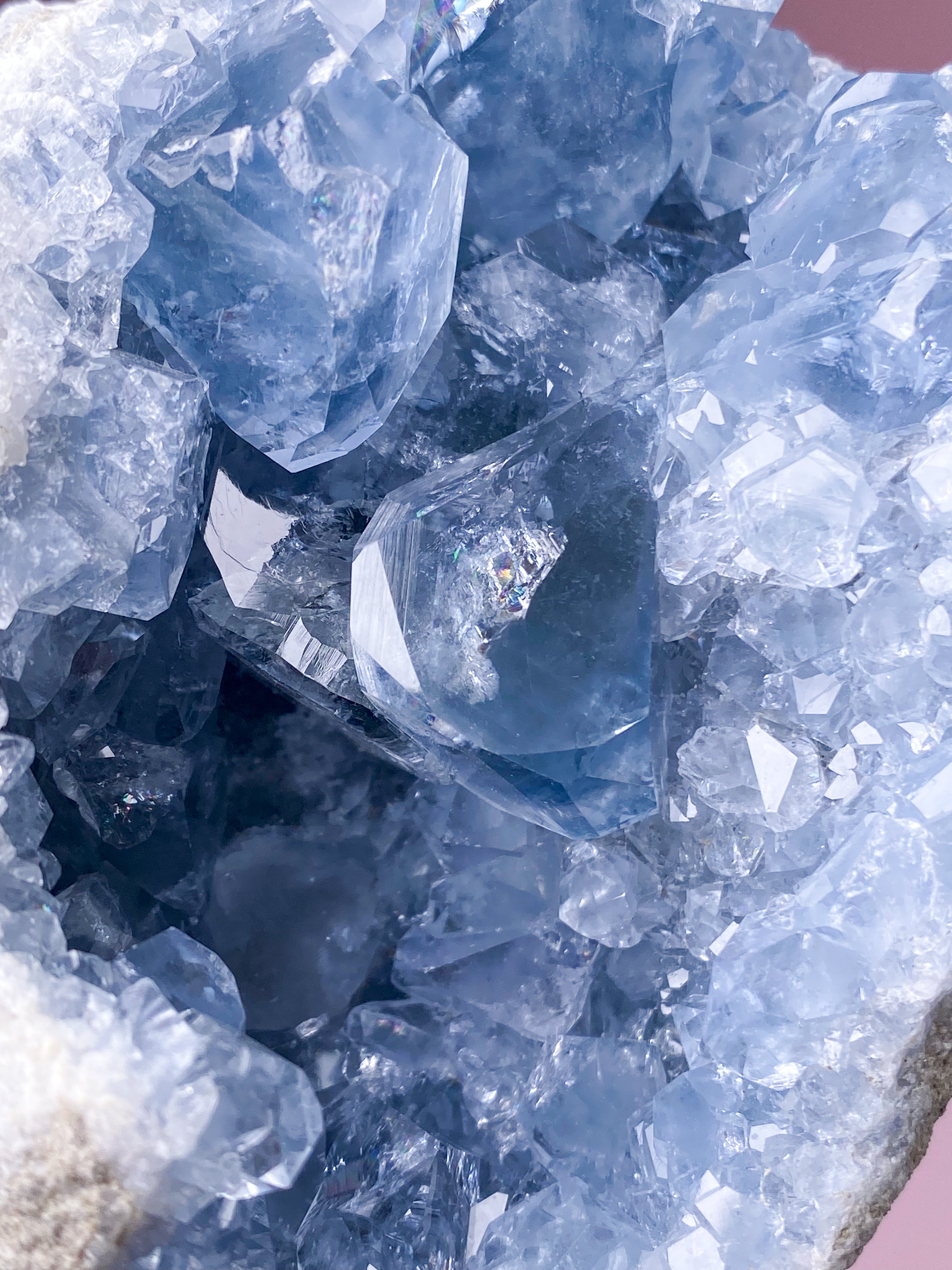 Celestit Klynge (Nr. 75)